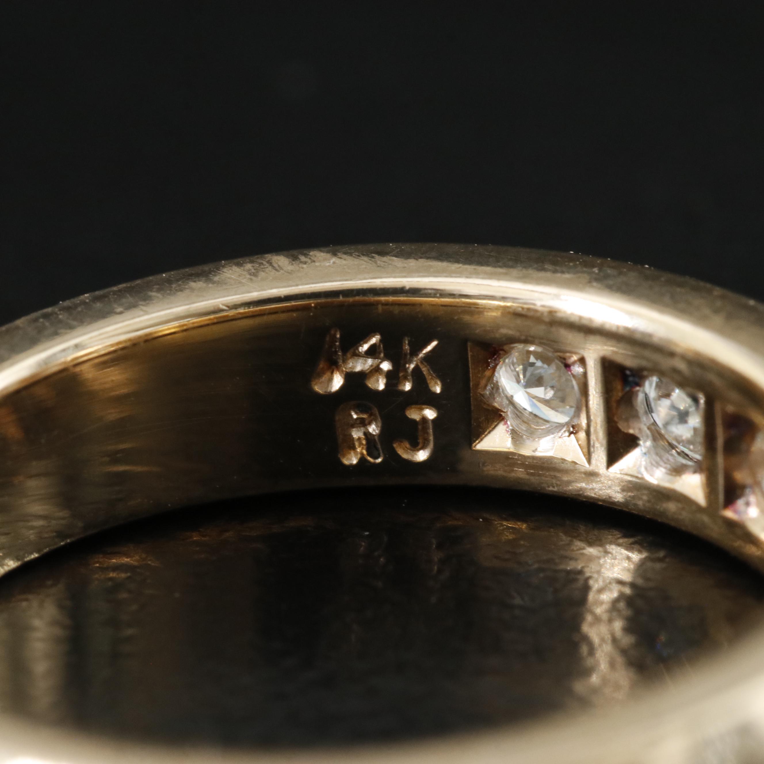 14K 0.76 CTW Diamond Ring