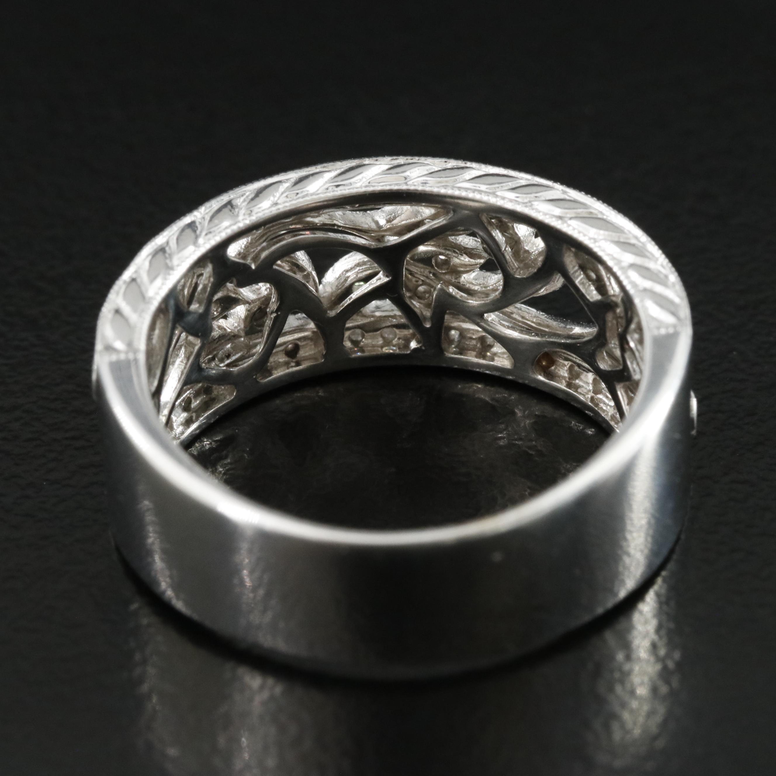 14K 0.26 CTW Diamond Ivy Band