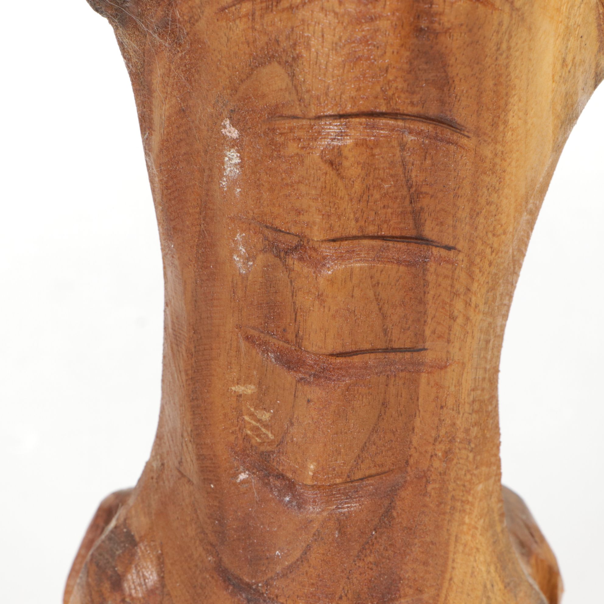 Small Chainsaw Sculpture Wooden Begging Dragon