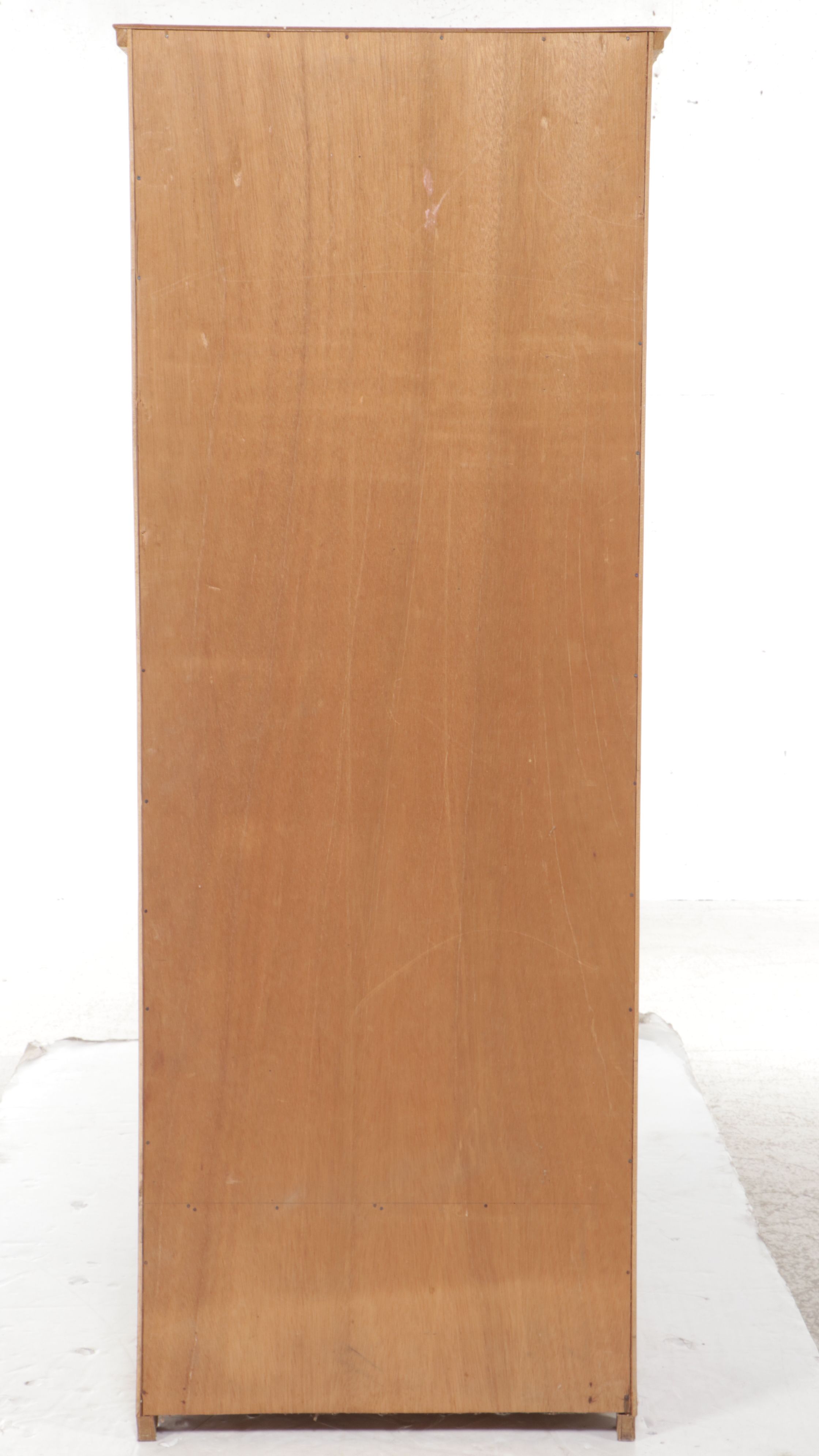 Pine and Glass Gun Cabinet