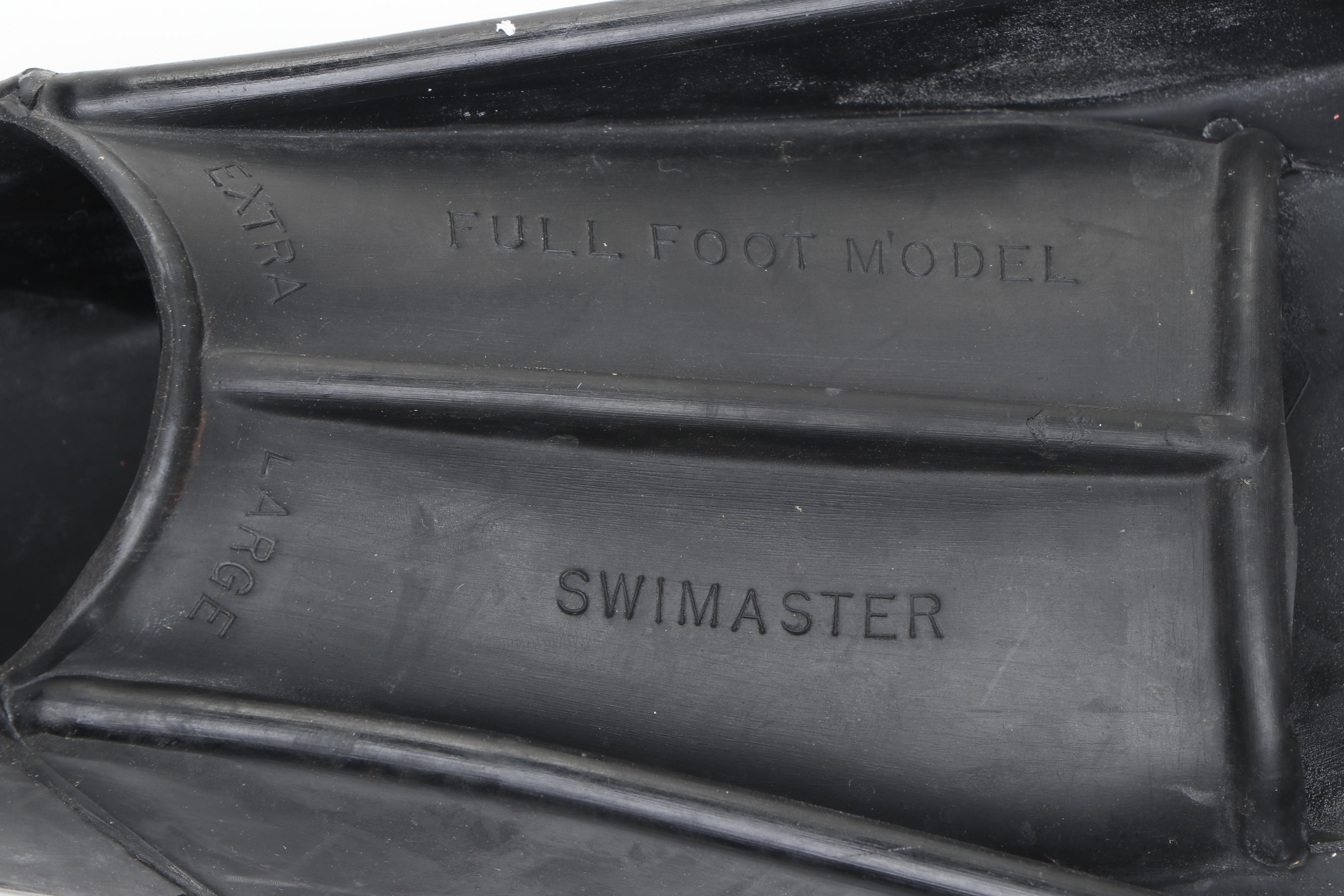 Swimaster "Duck Feet" Diving Fins with Vintage Diving Mask and Snorkel