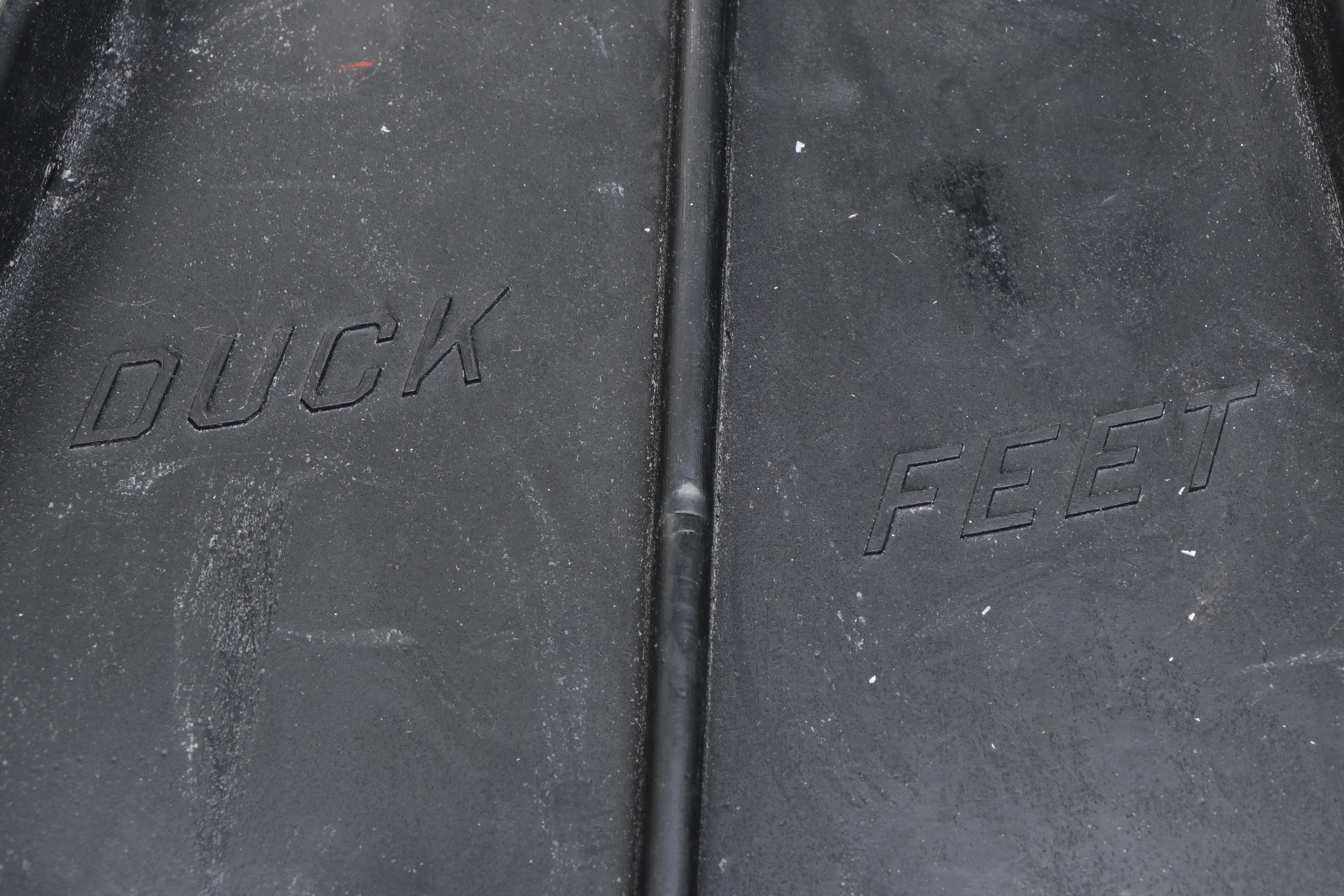 Swimaster "Duck Feet" Diving Fins with Vintage Diving Mask and Snorkel