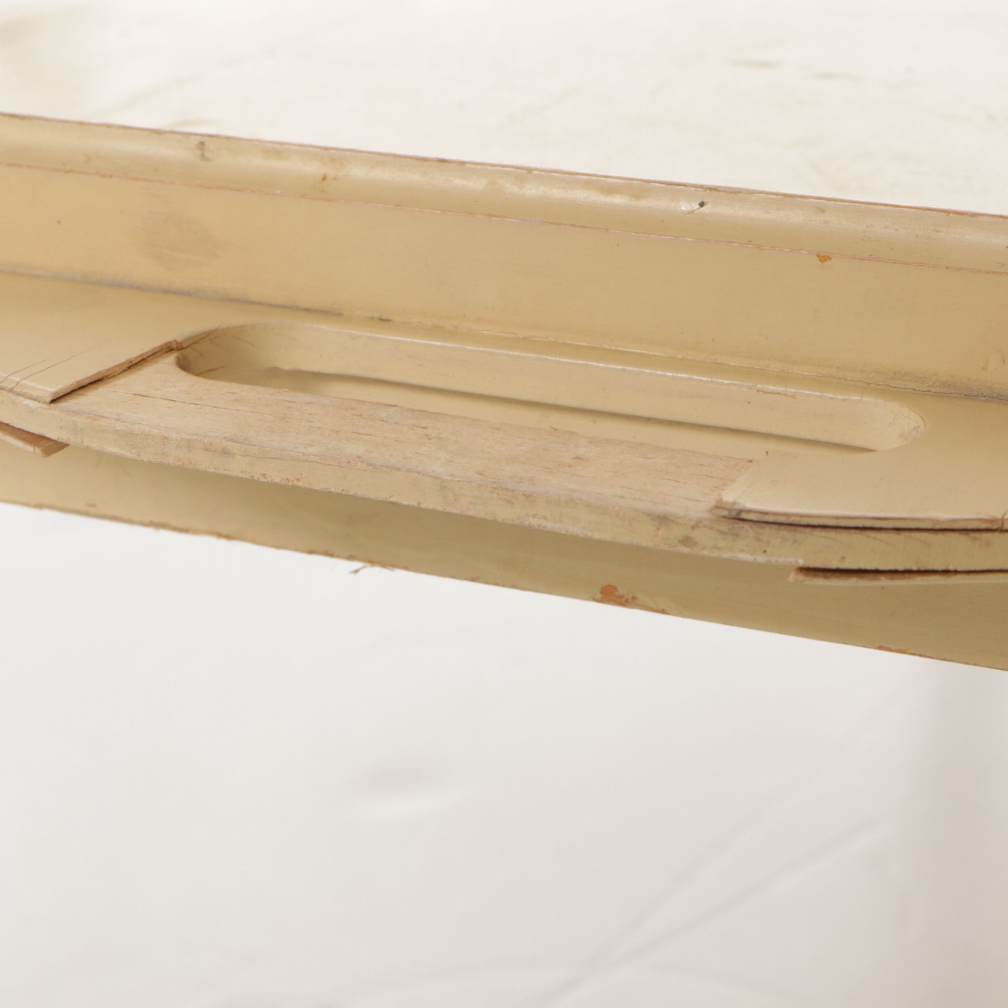 General Wood Products "The Golden Rule" Line Folding Breakfast Tray, 1940s-1950s