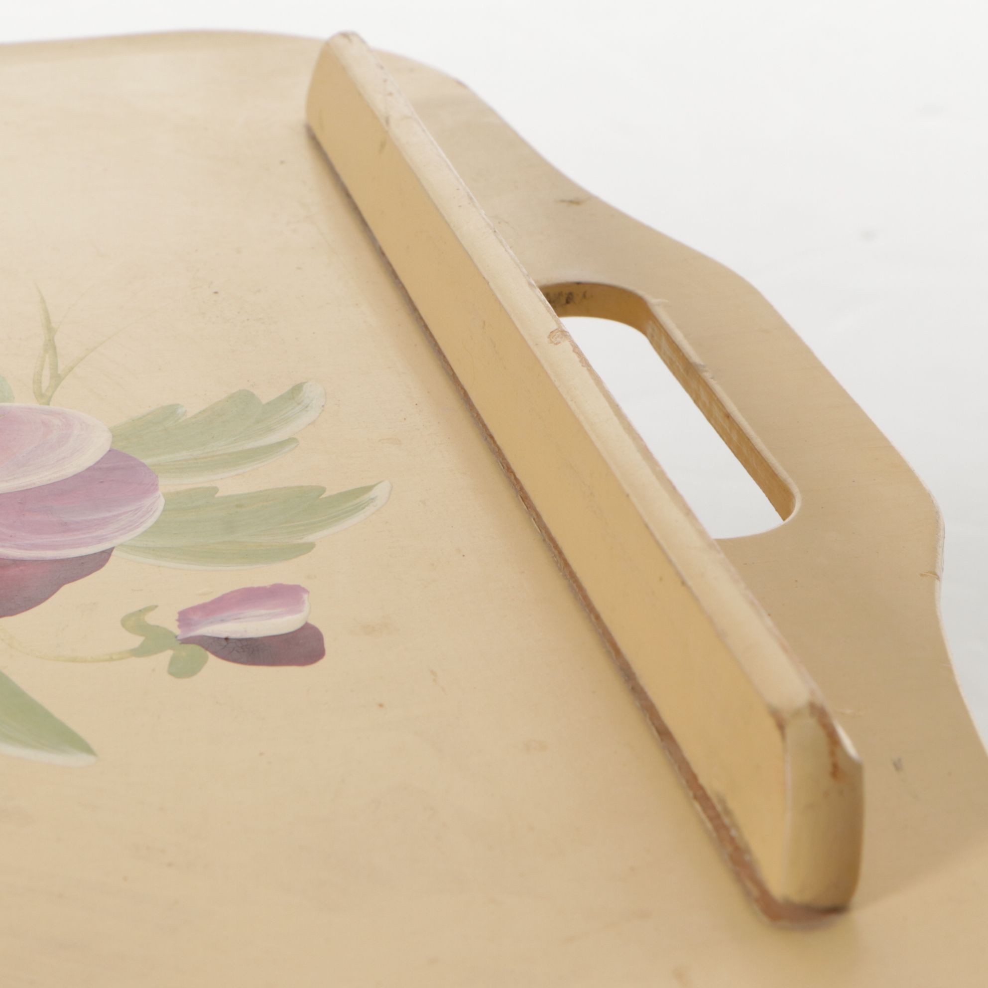 General Wood Products "The Golden Rule" Line Folding Breakfast Tray, 1940s-1950s