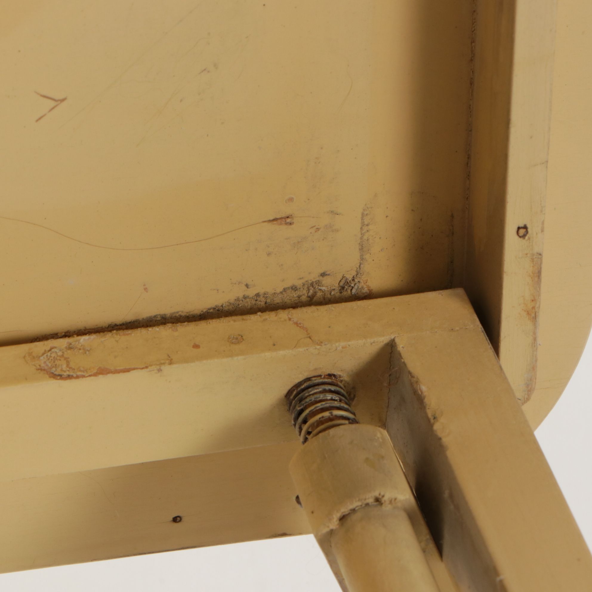 General Wood Products "The Golden Rule" Line Folding Breakfast Tray, 1940s-1950s