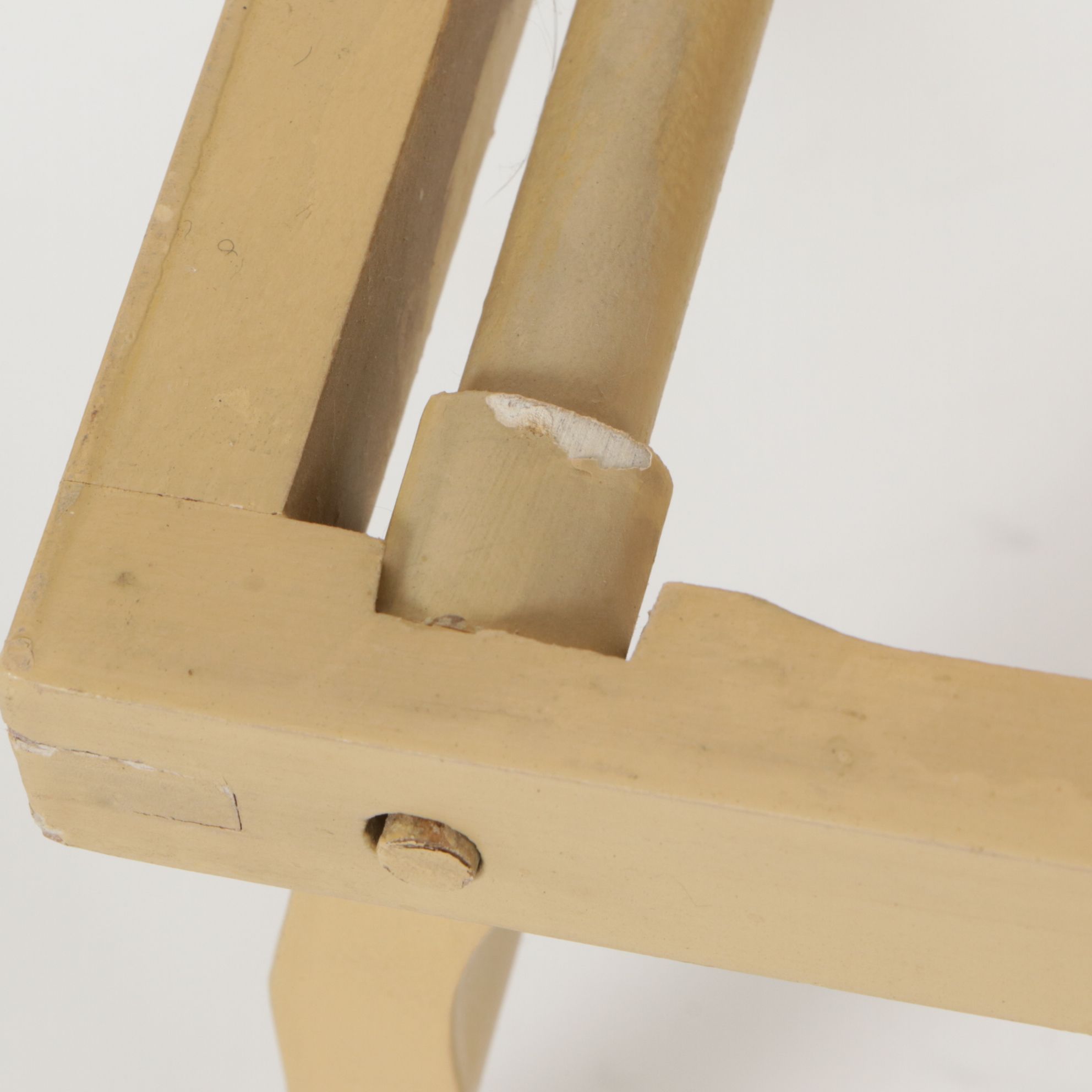 General Wood Products "The Golden Rule" Line Folding Breakfast Tray, 1940s-1950s