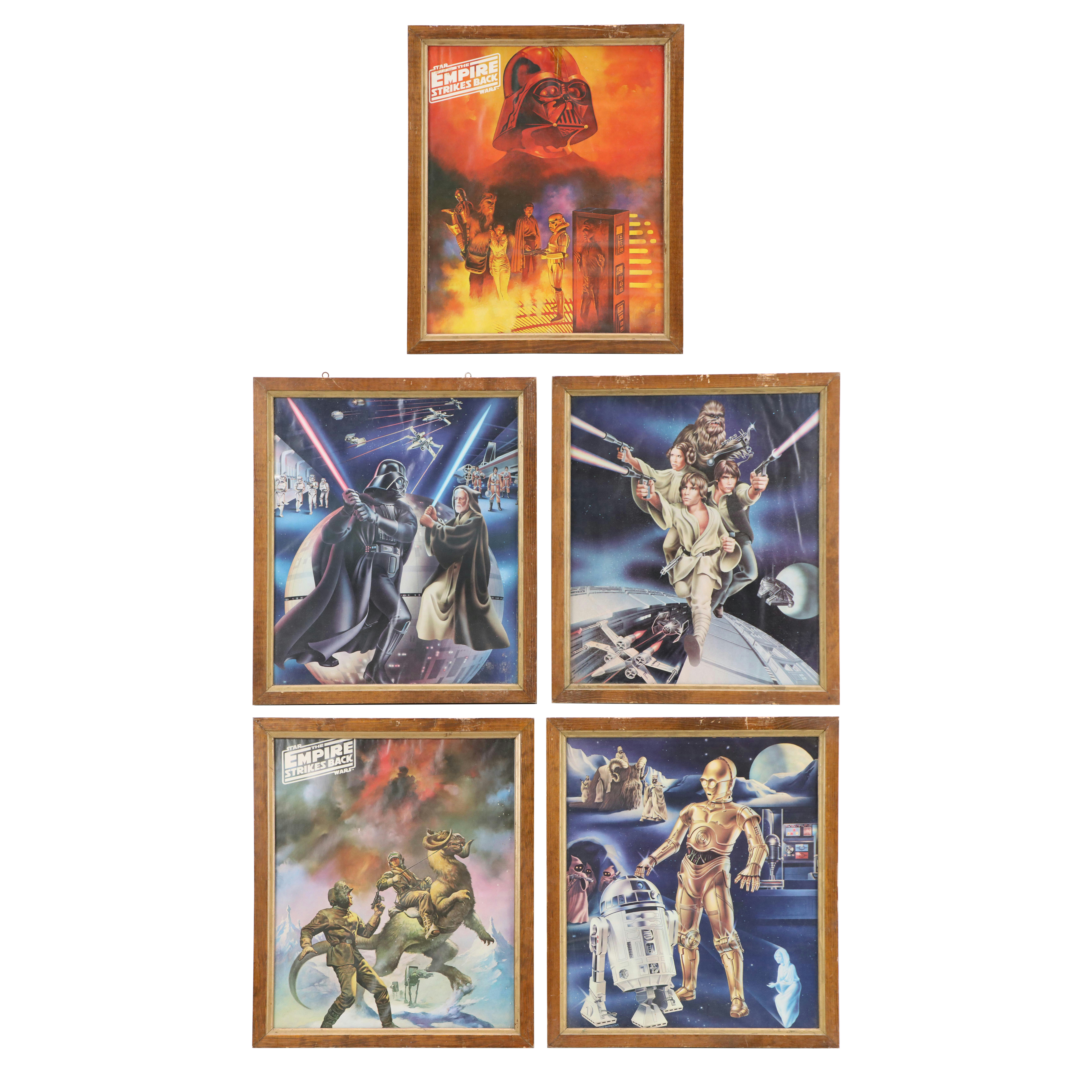 Star Wars Offset Lithograph Illustration Posters by Procter & Gamble, 1978