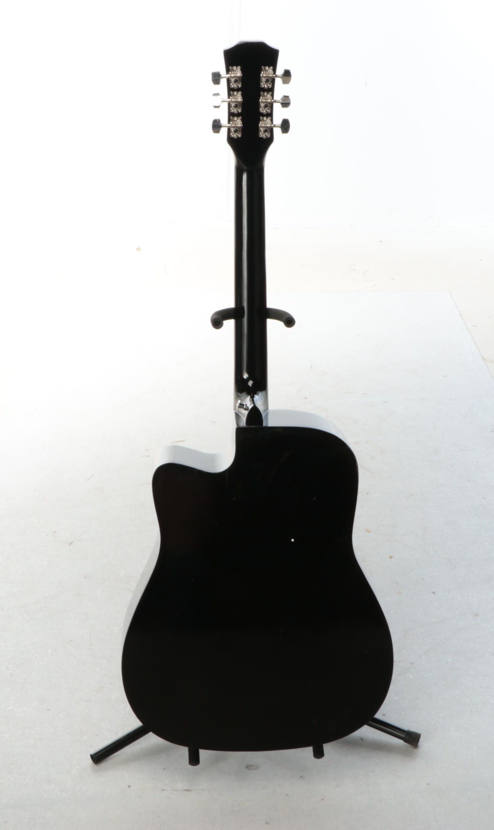 Taylor Swift Decal-Signed "The Eras Tour" Ashthorpe Acoustic Guitar, JSA