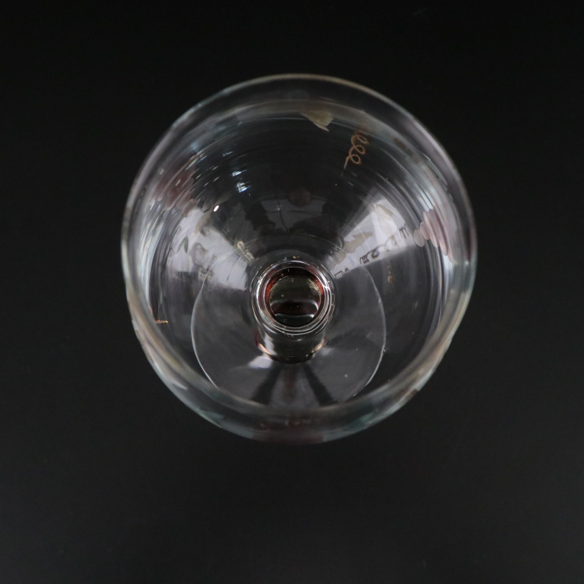 Bormioli Rocco Crystal Cognac Glasses with Georgio Romanian Wine Glasses