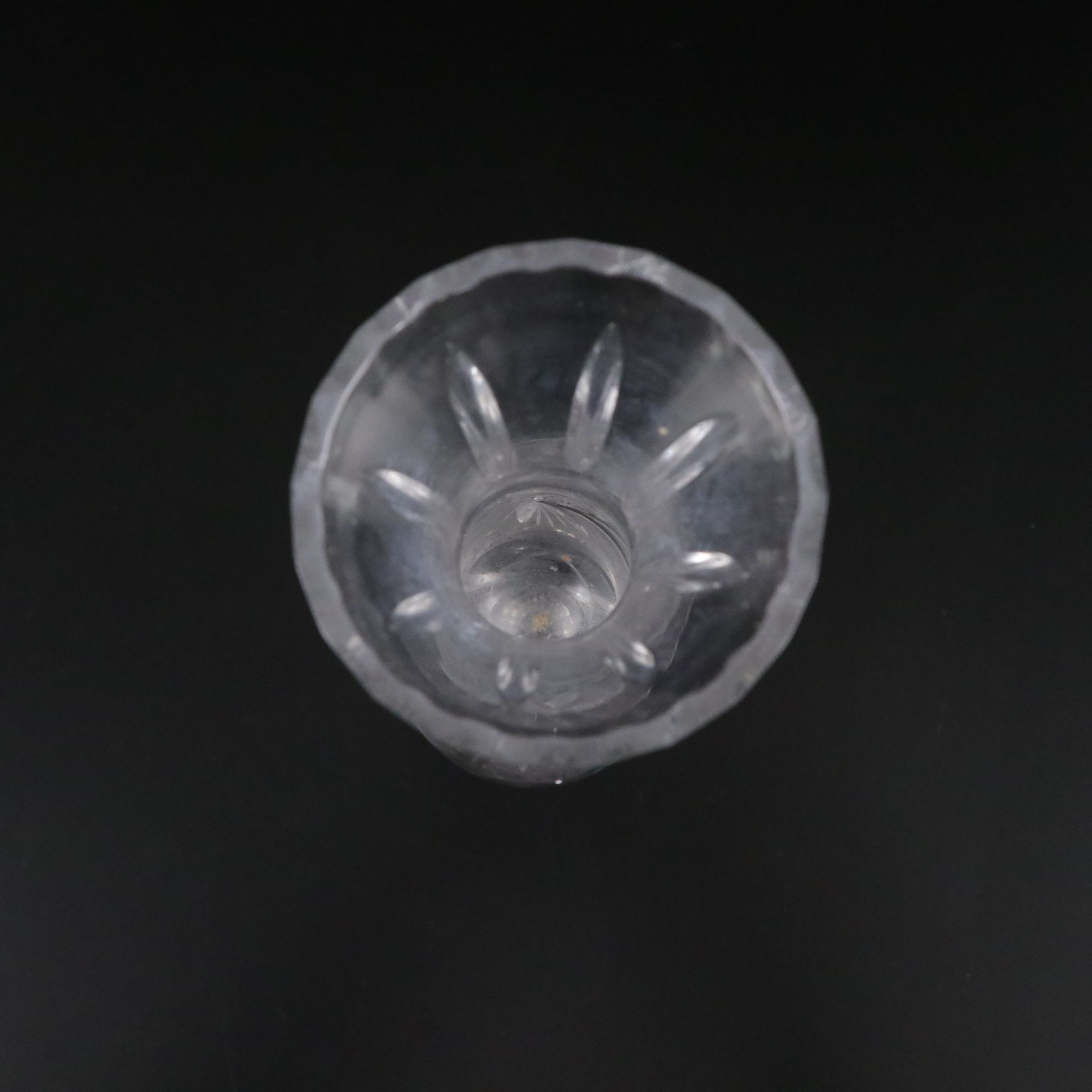 Cut, Etched, and Gilded Glass Lead Crystal Vases