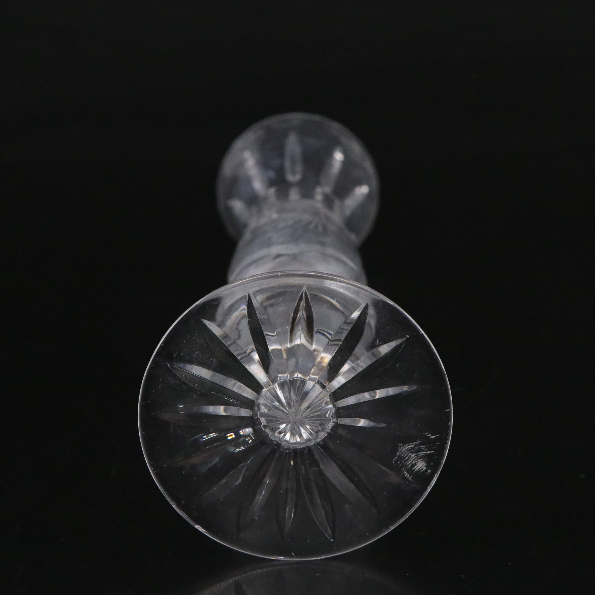 Cut, Etched, and Gilded Glass Lead Crystal Vases