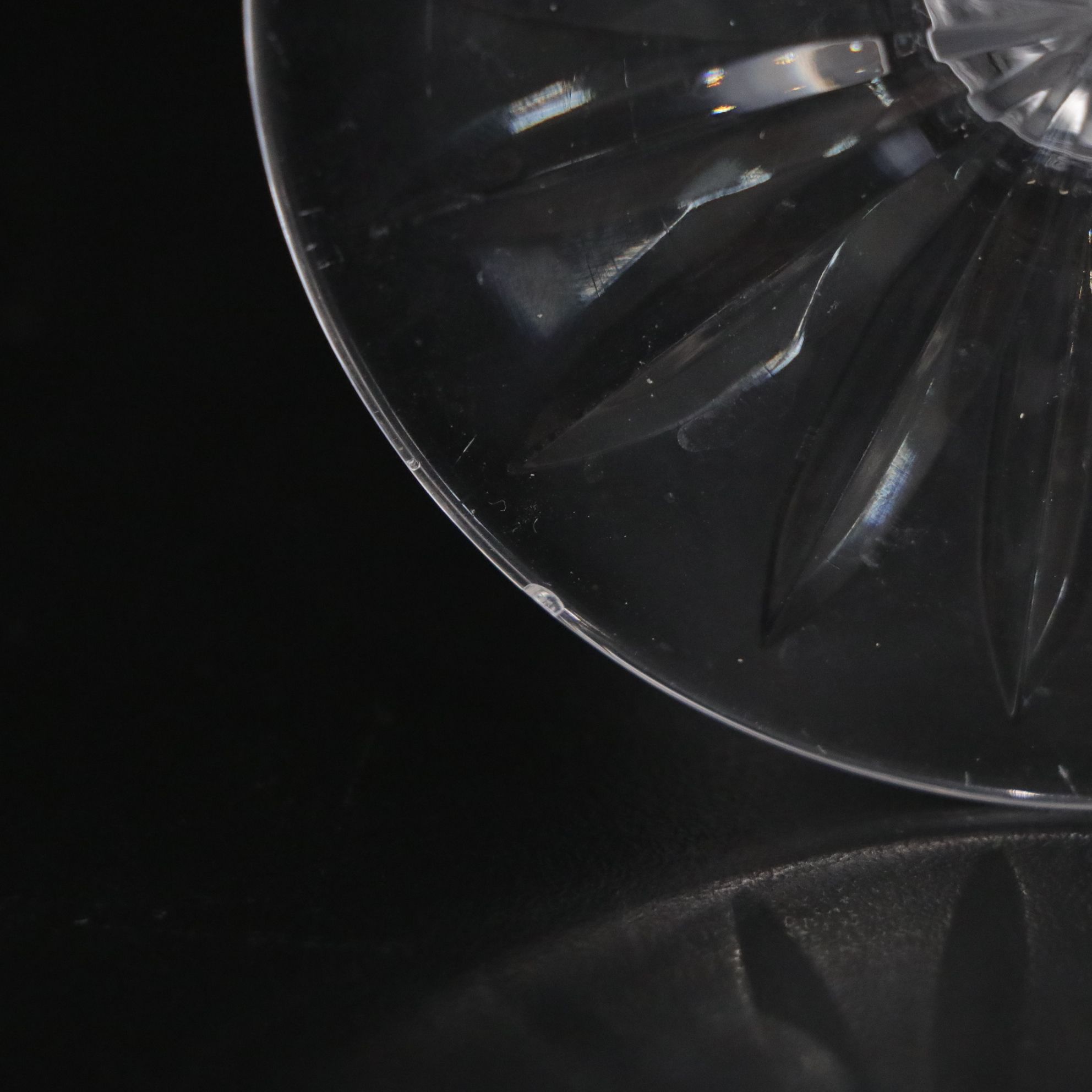 Cut, Etched, and Gilded Glass Lead Crystal Vases