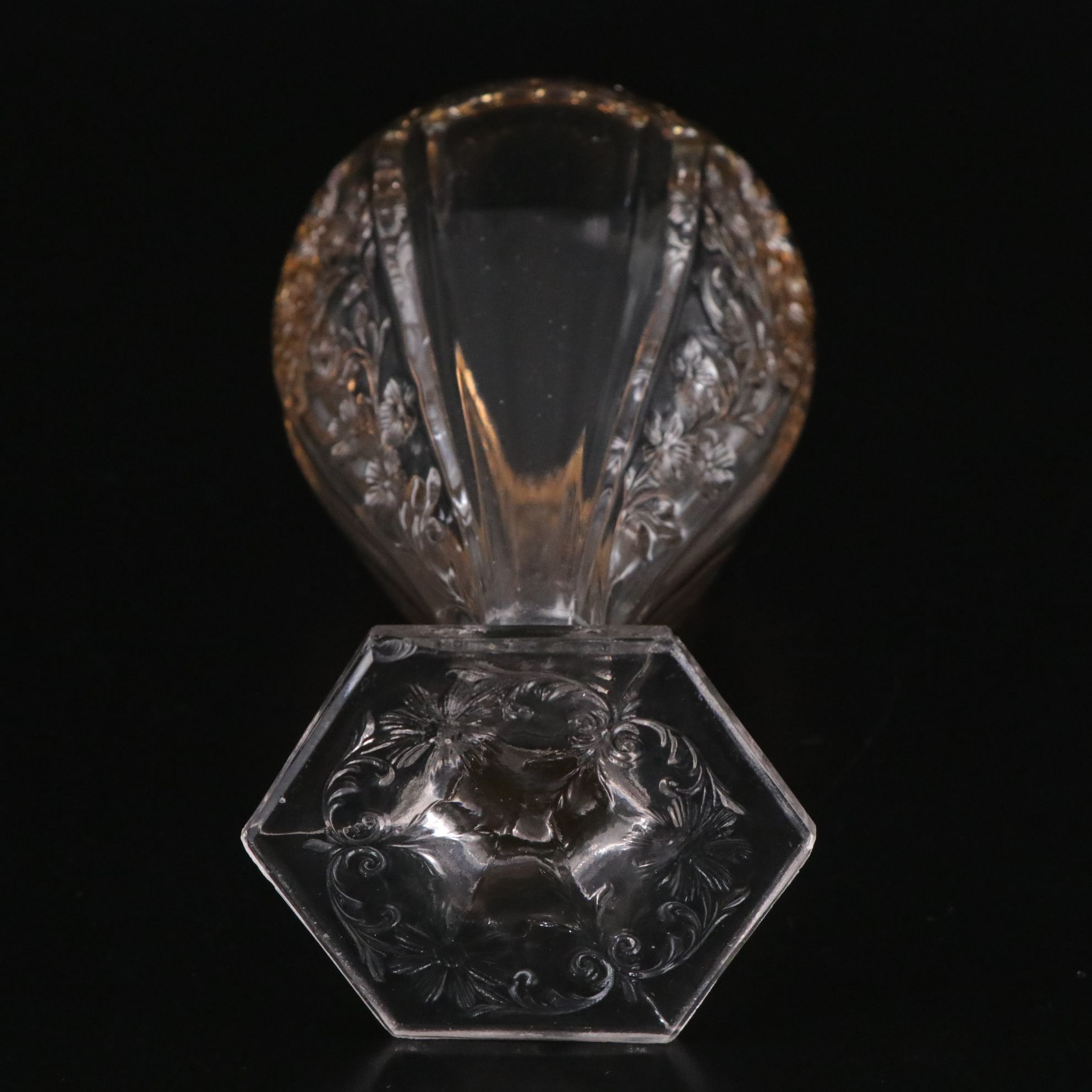 Cut, Etched, and Gilded Glass Lead Crystal Vases