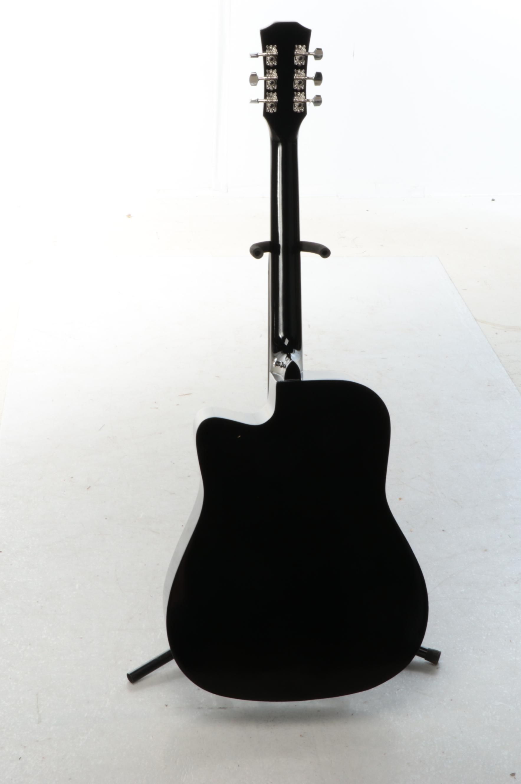 Taylor Swift Decal-Signed "The Eras Tour" Ashthorpe Acoustic Guitar, JSA