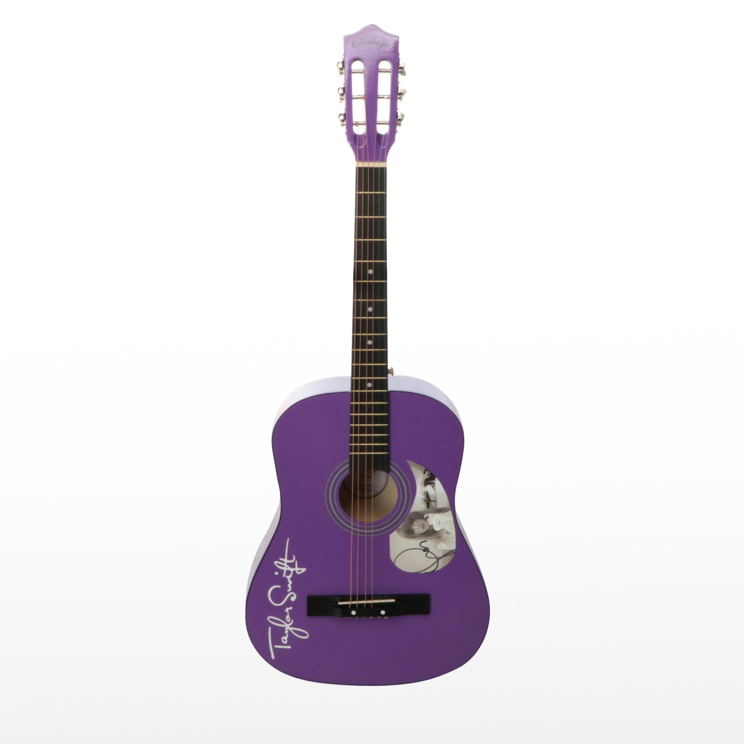 Taylor Swift Decal-Signed Ashthorpe Acoustic Guitar, JSA