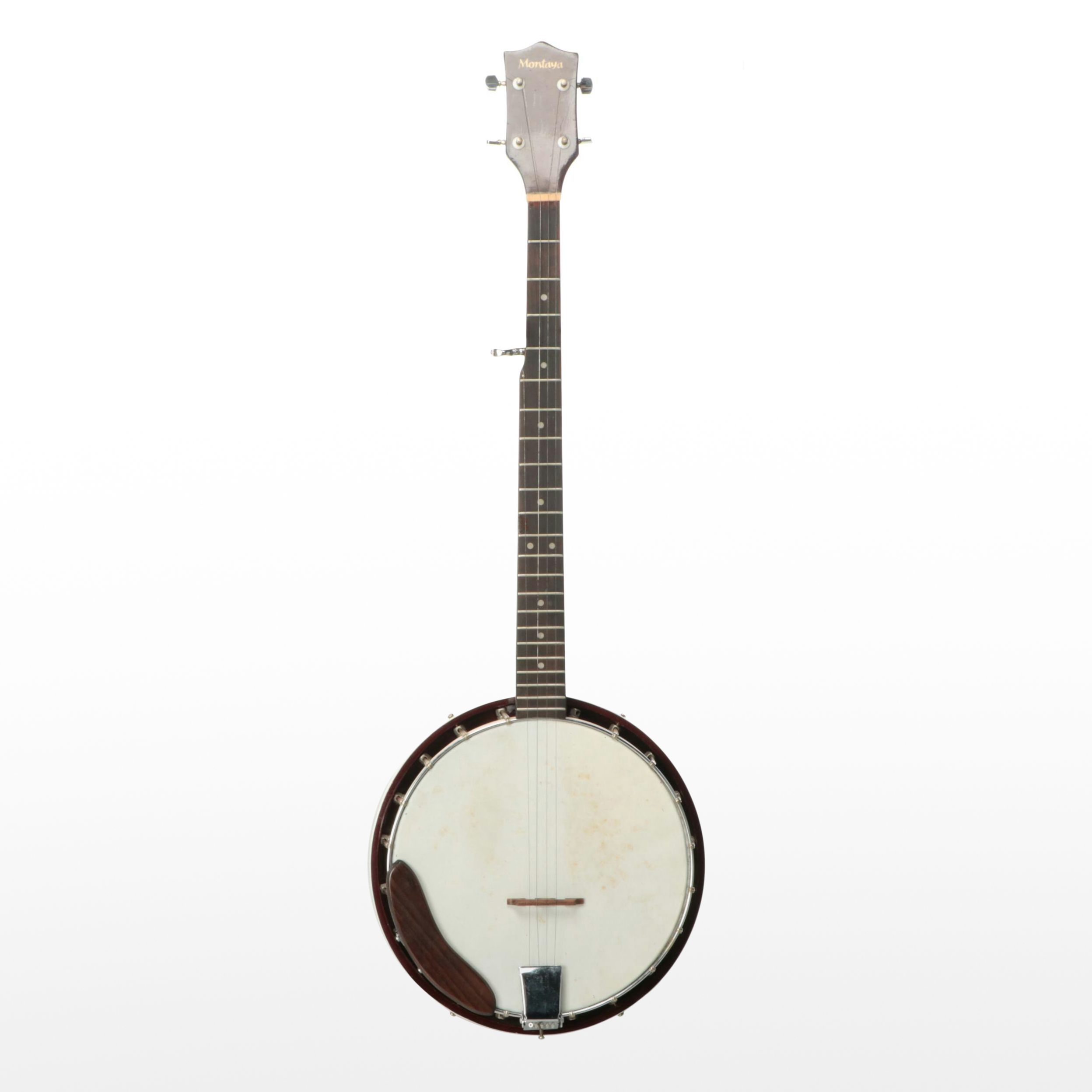 Montaya Rosewood Five-String Banjo with Tolex Case