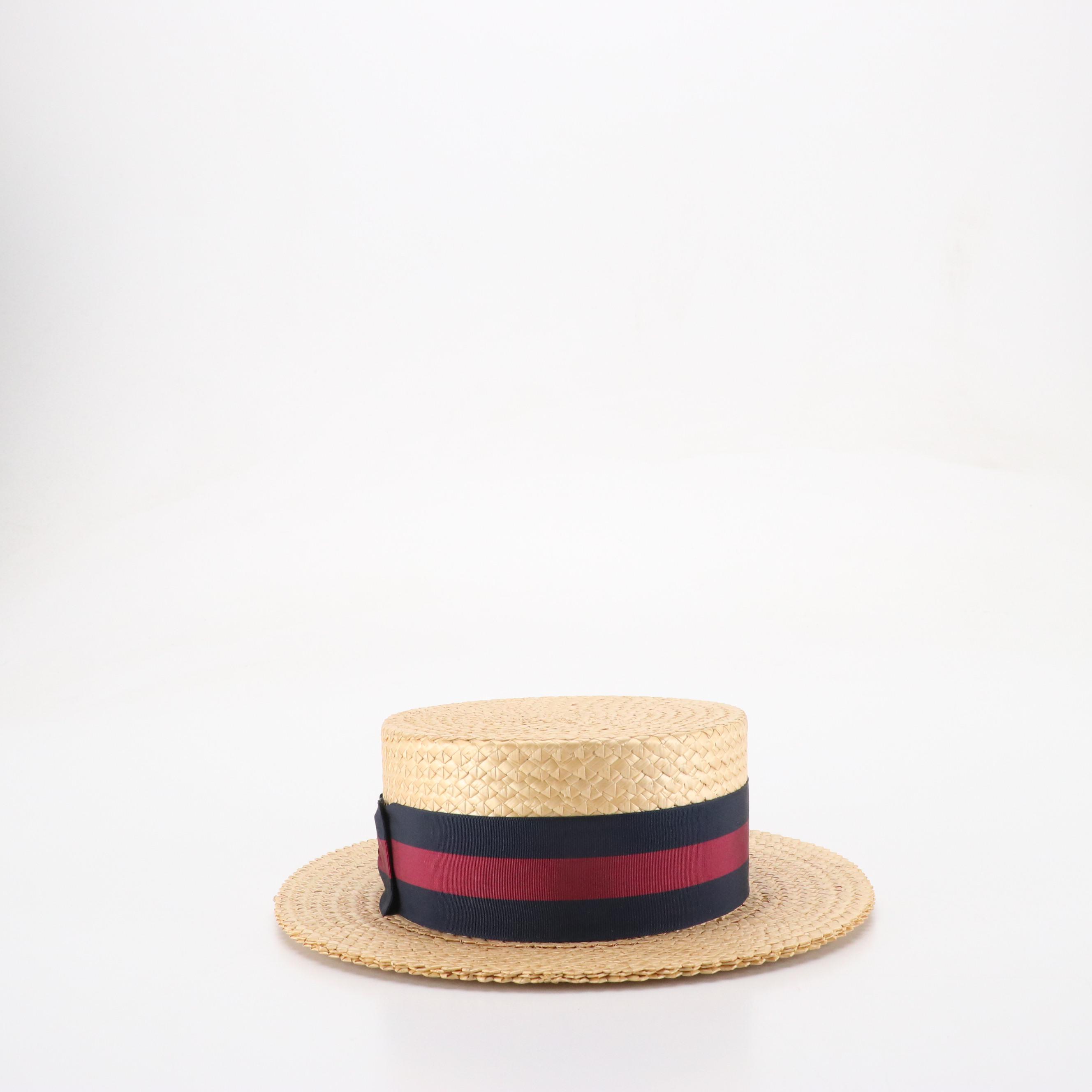 Men's Stetson Select Vintage Woven Straw Boater Hat