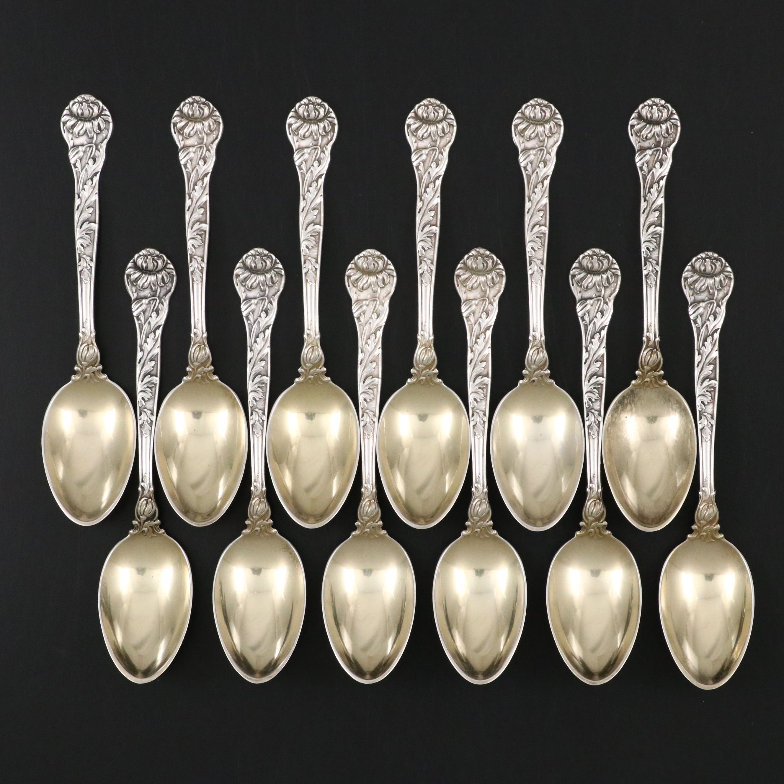 Gorham Sterling Teaspoons, 20th Century