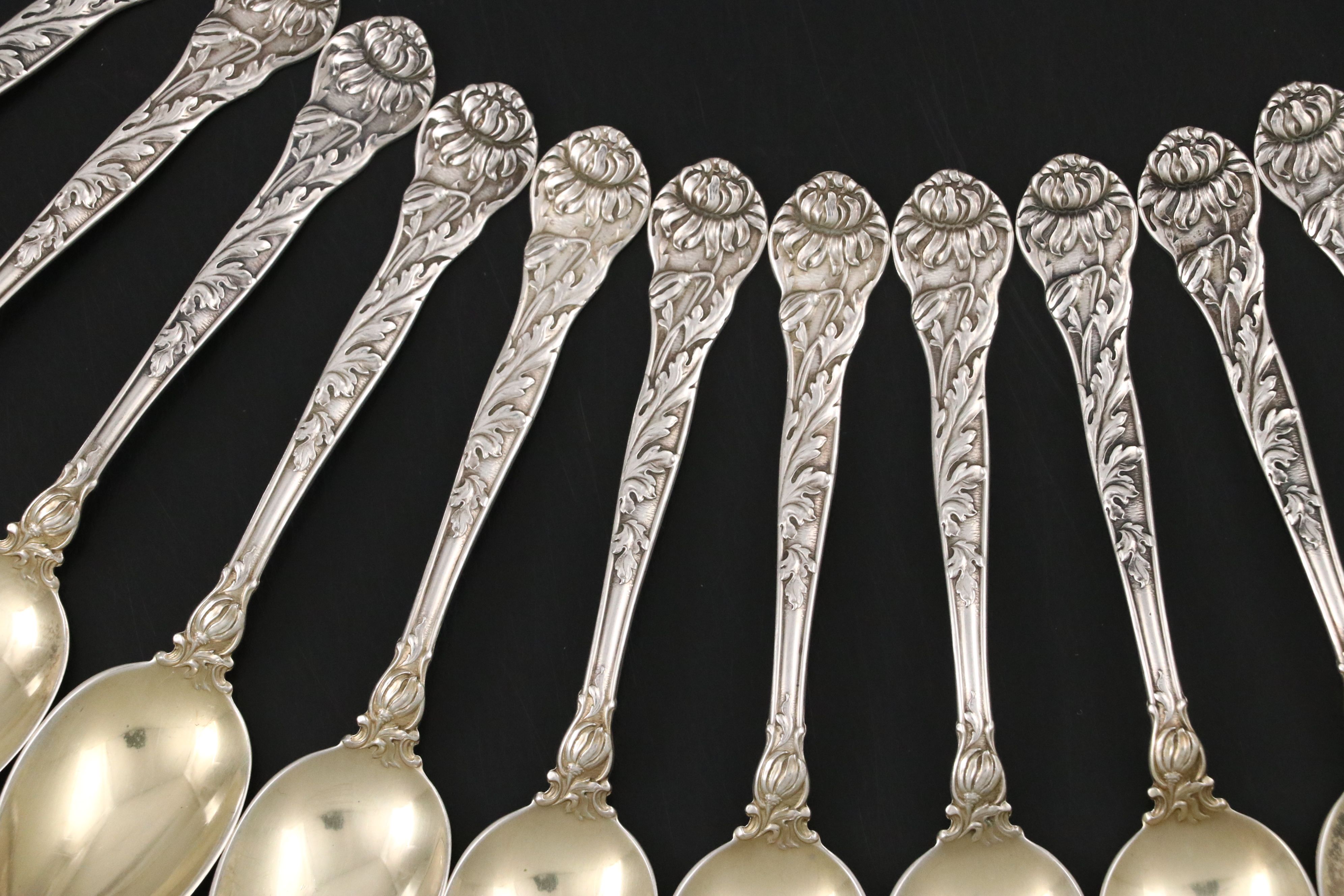 Gorham Sterling Teaspoons, 20th Century