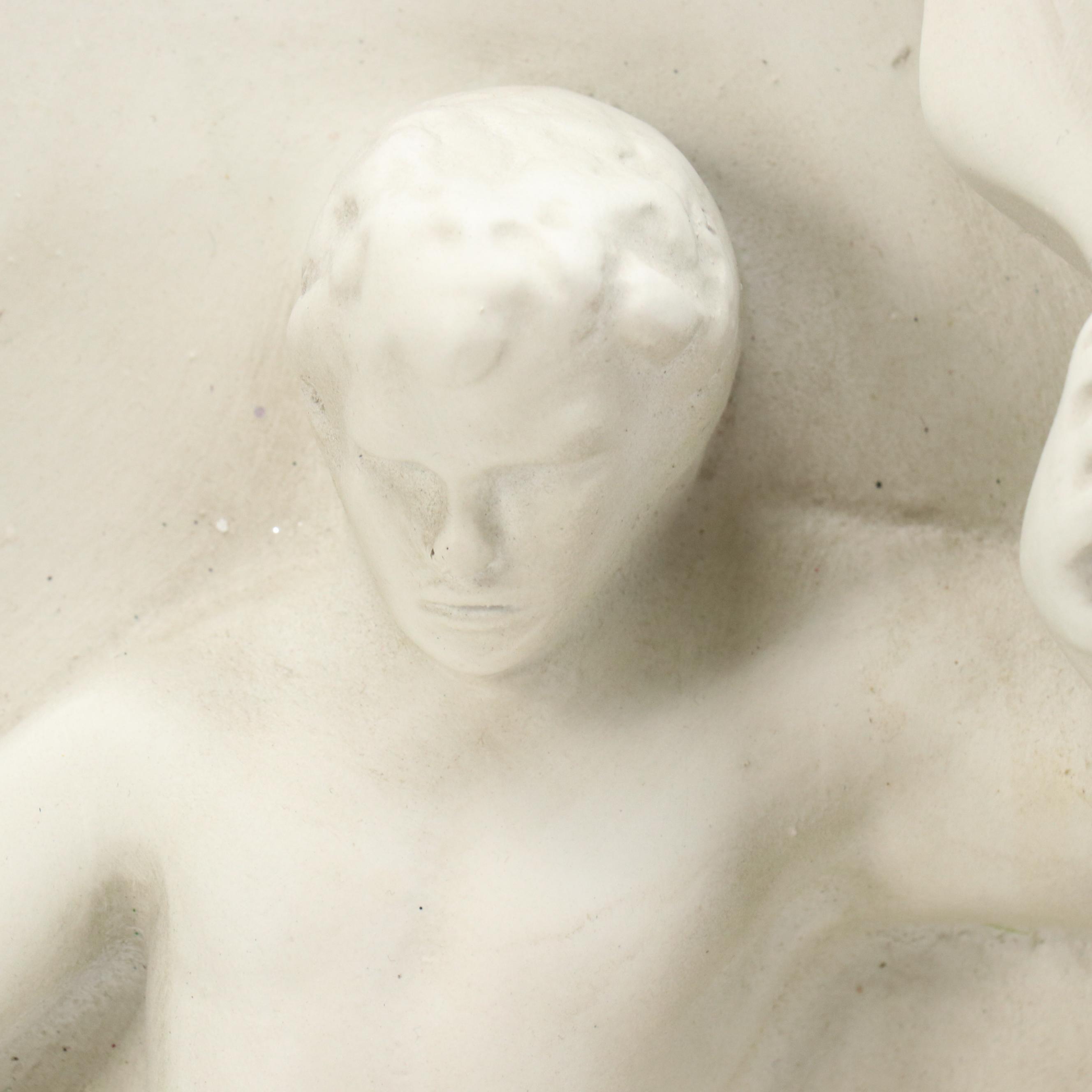 Fiberglass Relief Wall Panel After William Morris Hunt "The Flight of Night"