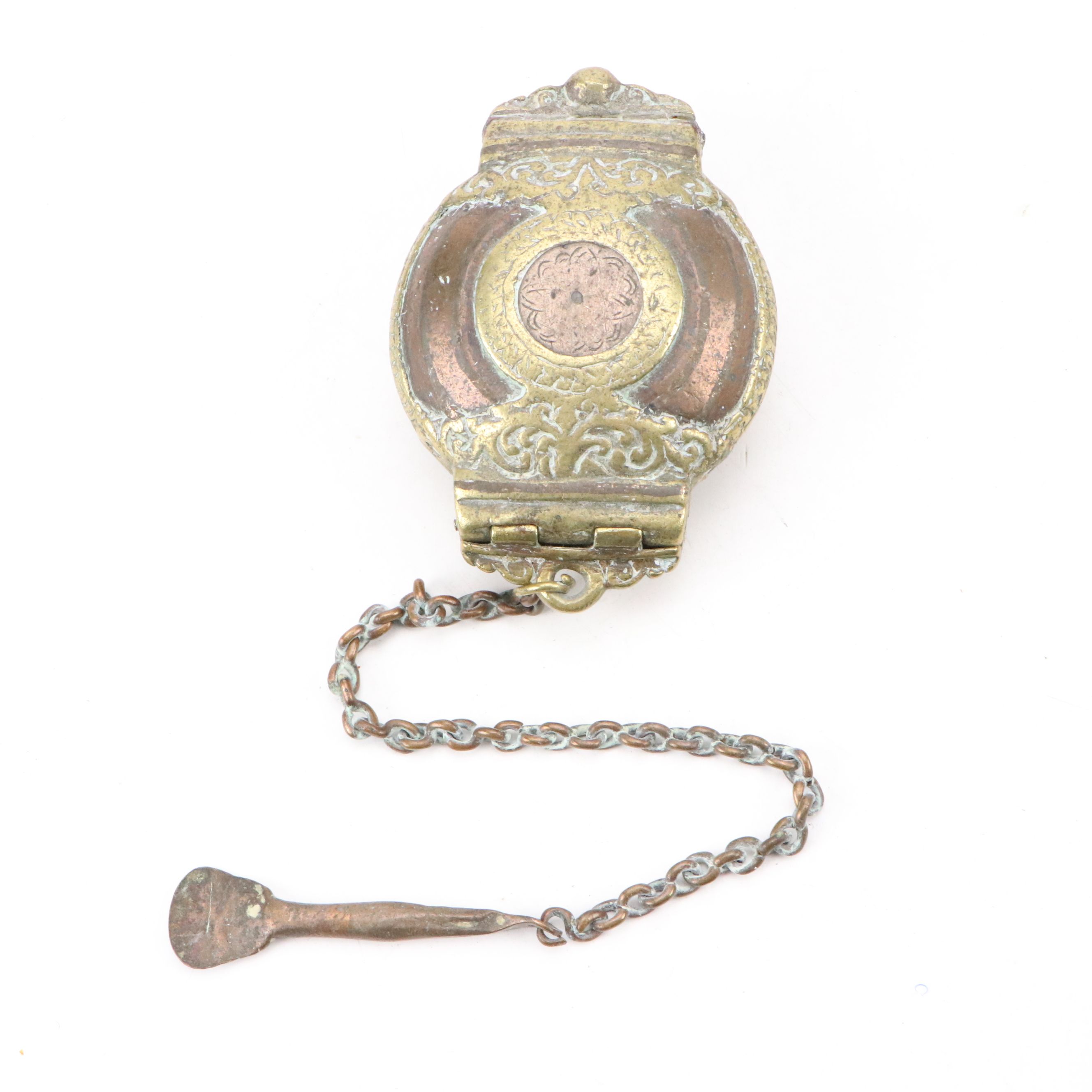 Sri Lankan Copper and Brass Killotaya Boxes, 20th Century