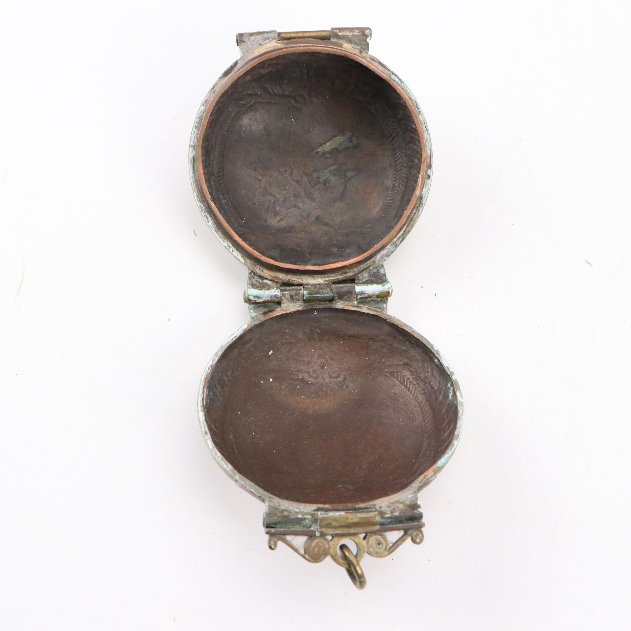 Sri Lankan Copper and Brass Killotaya Boxes, 20th Century