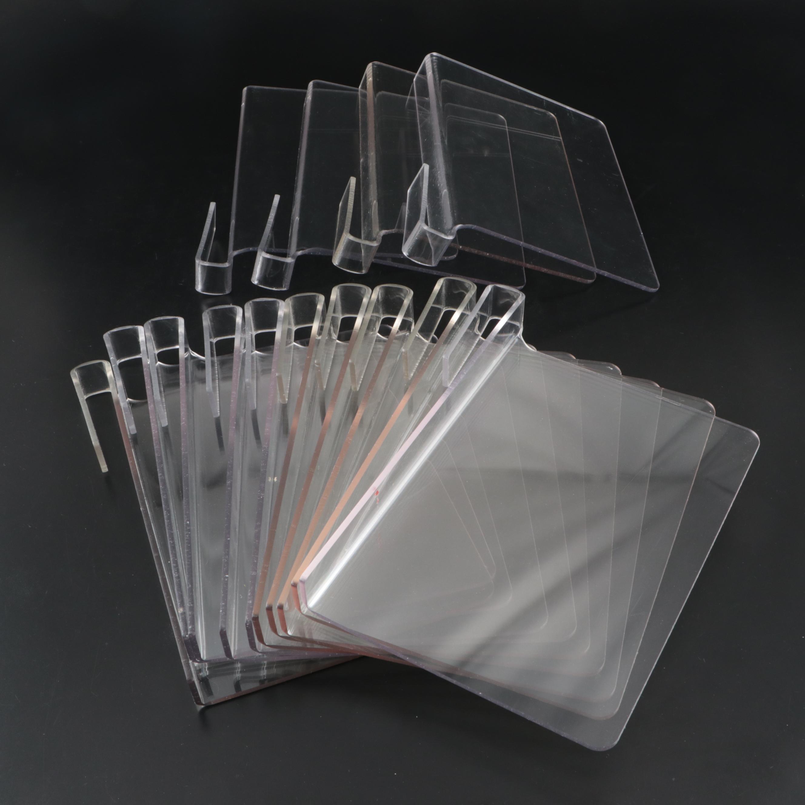 Acrylic Closet Shelf Dividers