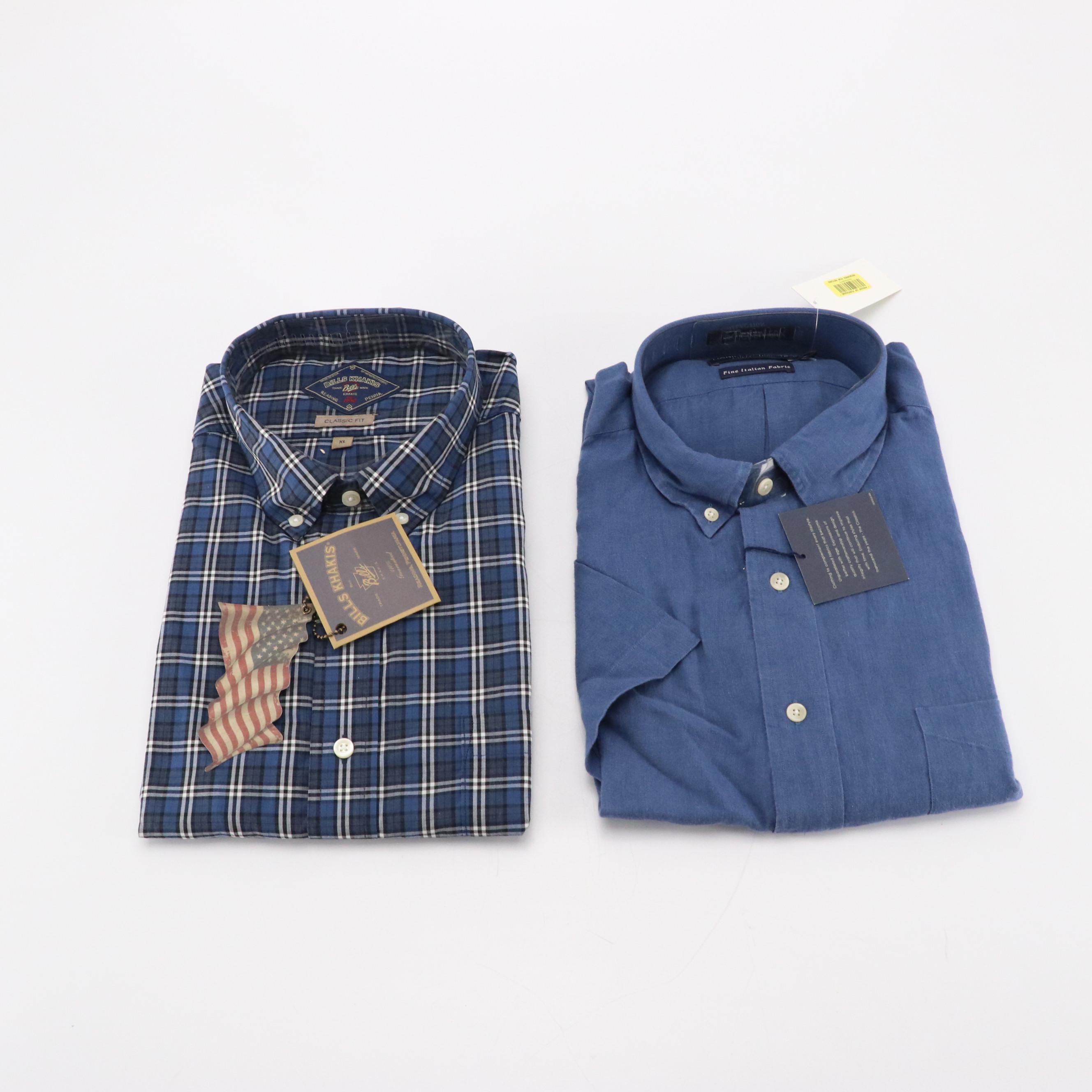Men's Polo Ralph Lauren, Peter Millar, and Other Long and Short Sleeve Shirts