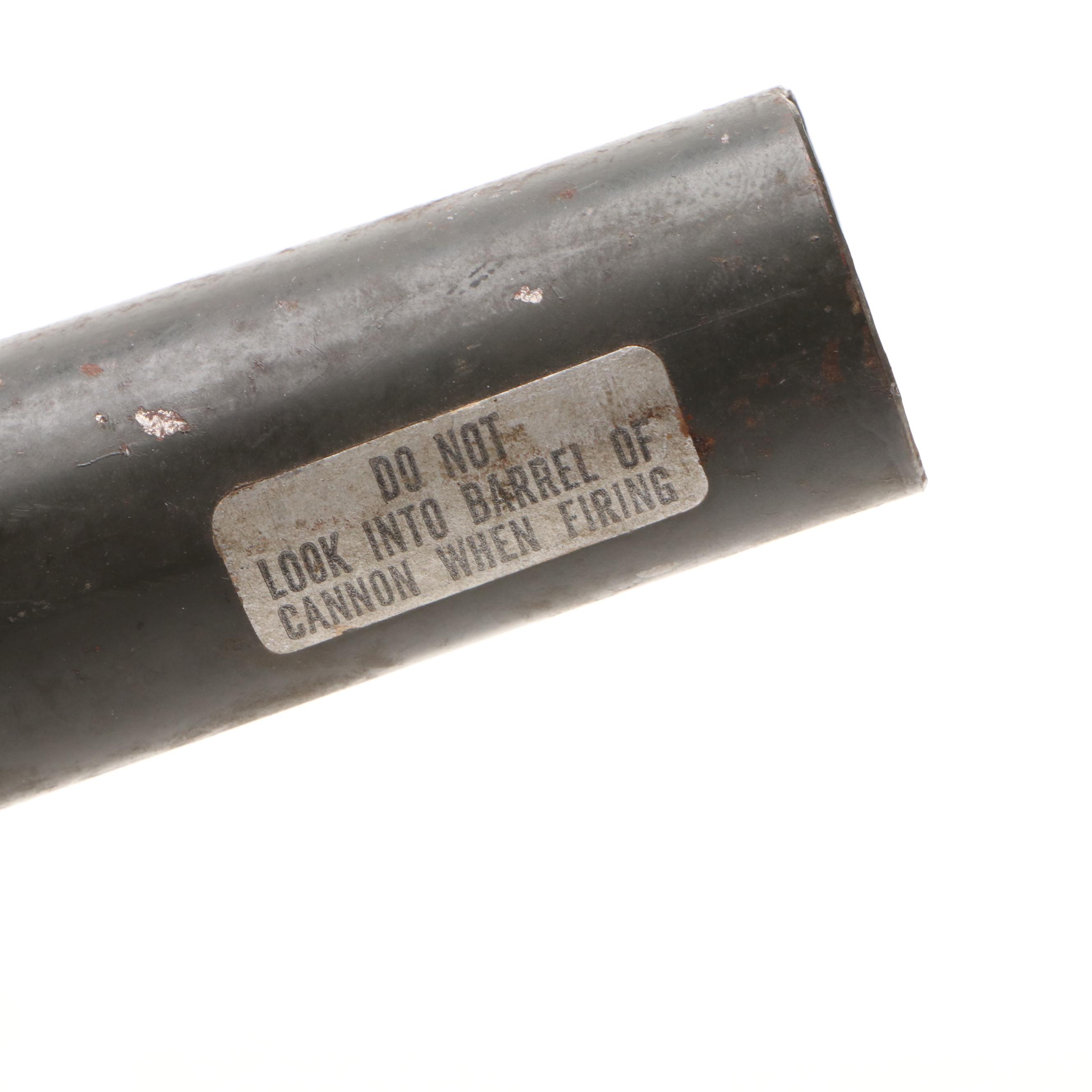 Metal Gas-Powered Toy Cannon