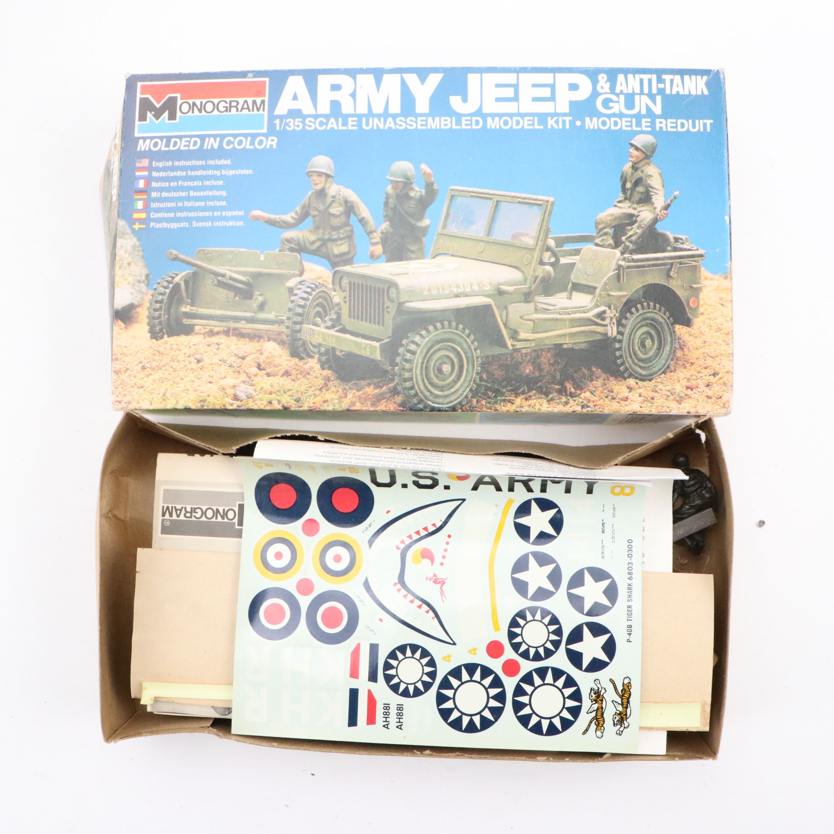 Tamiya "U.S. Jeep," "U.S. M151A2 Ford Mutt" and More Model Kits