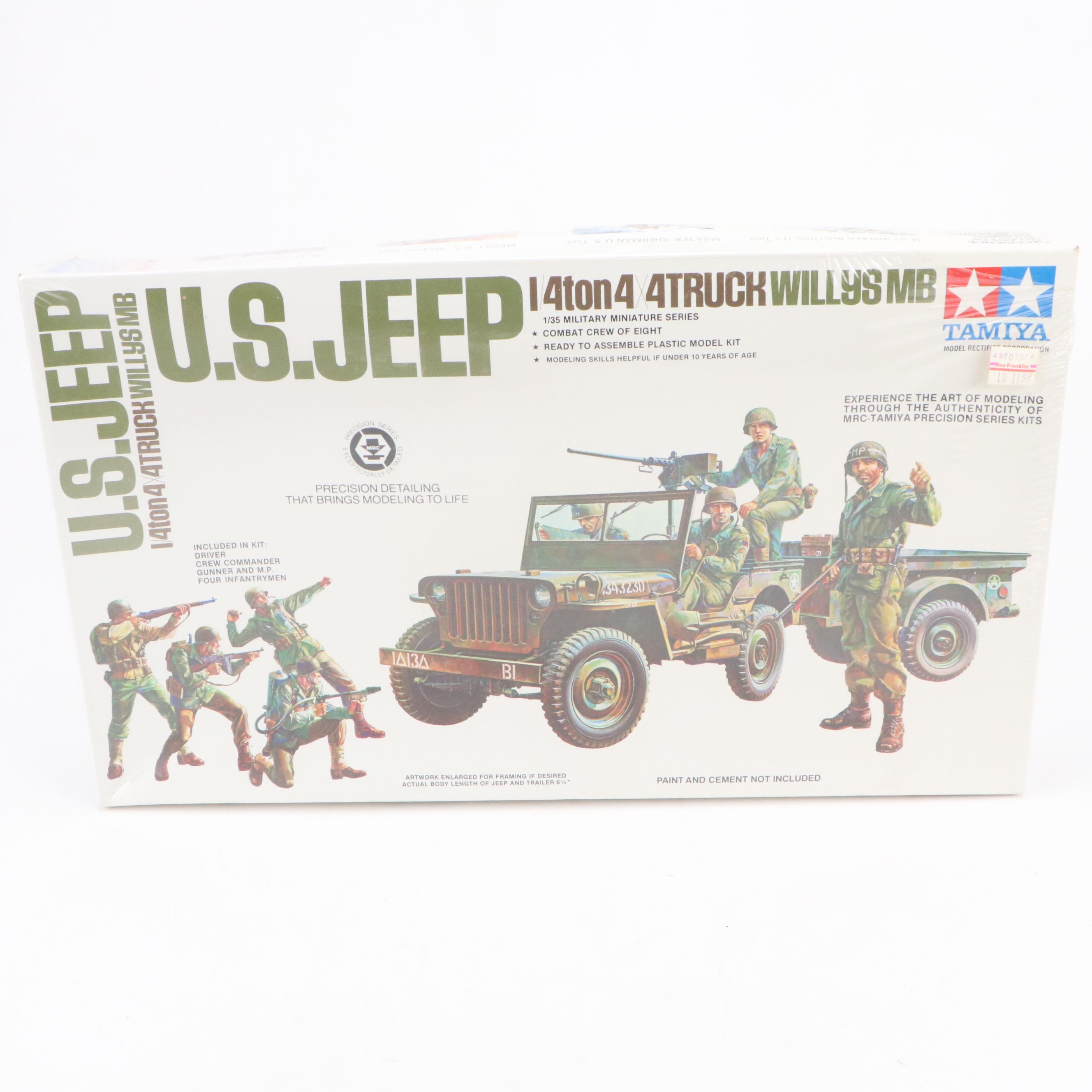 Tamiya "U.S. Jeep," "U.S. M151A2 Ford Mutt" and More Model Kits