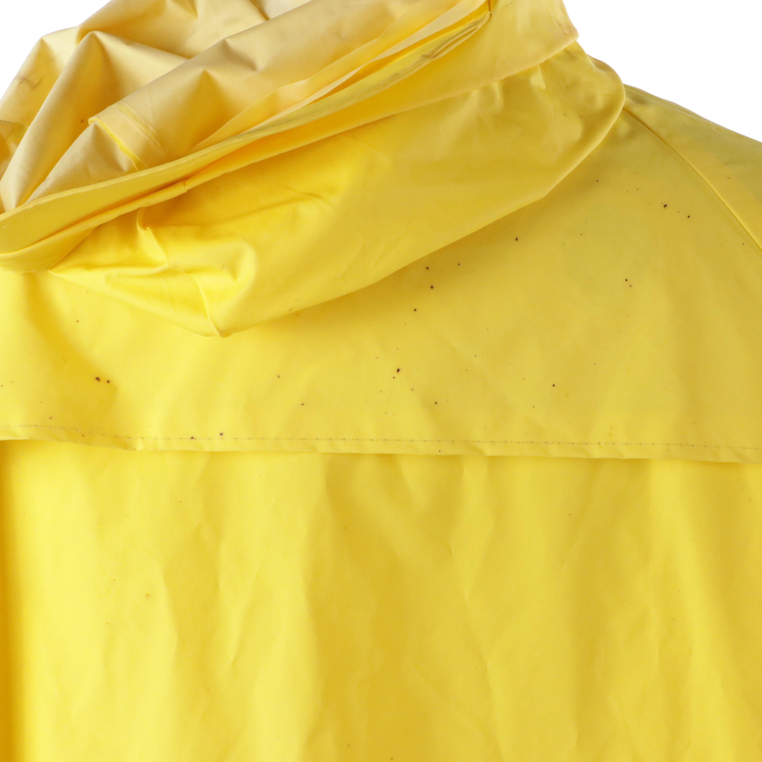 Men's Weatherproof Garment Co. Brown Microfiber Jacket and Yellow Rain Jacket
