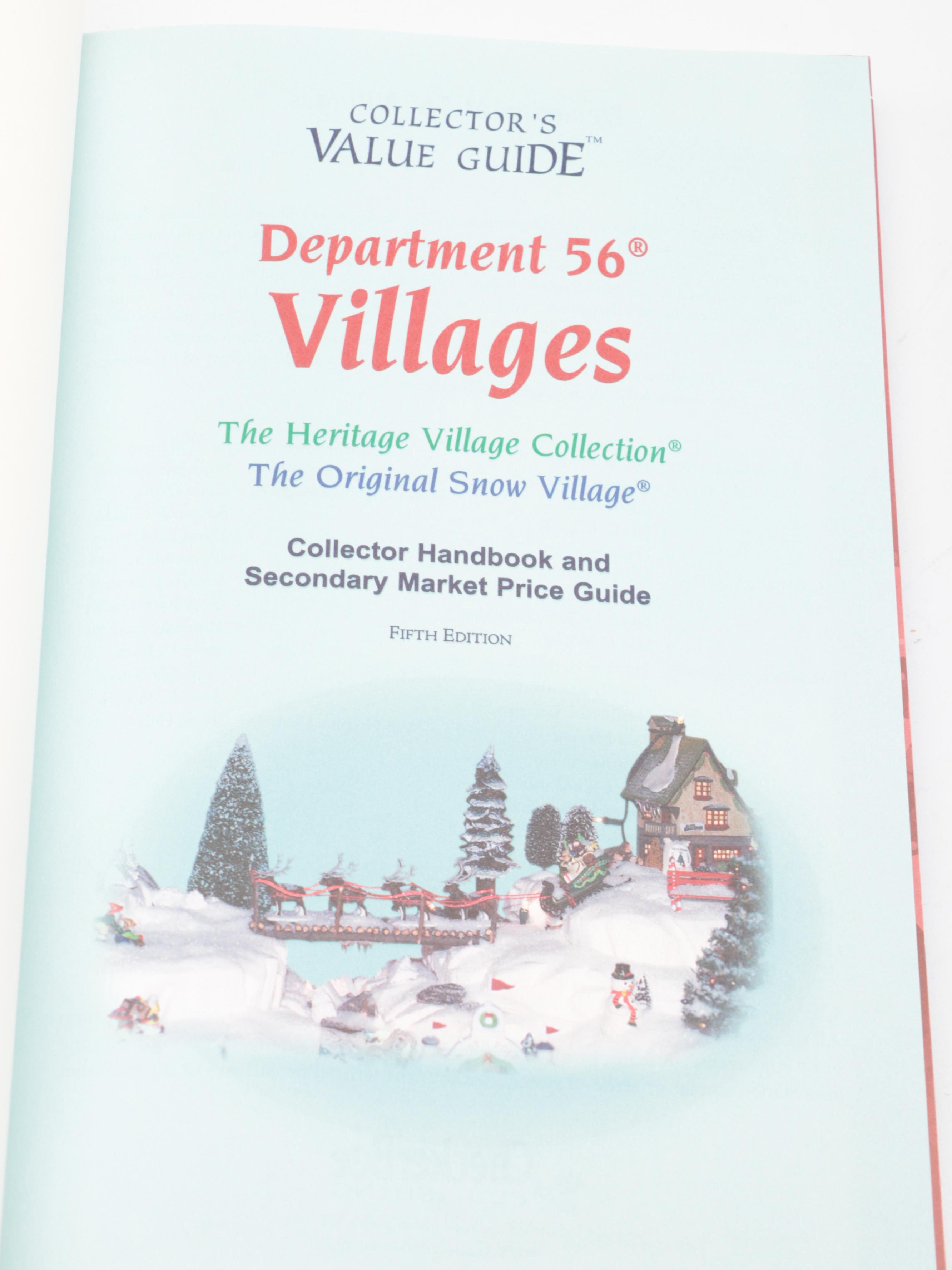 Department 56 Dickens' Village Buildings with Catalogues