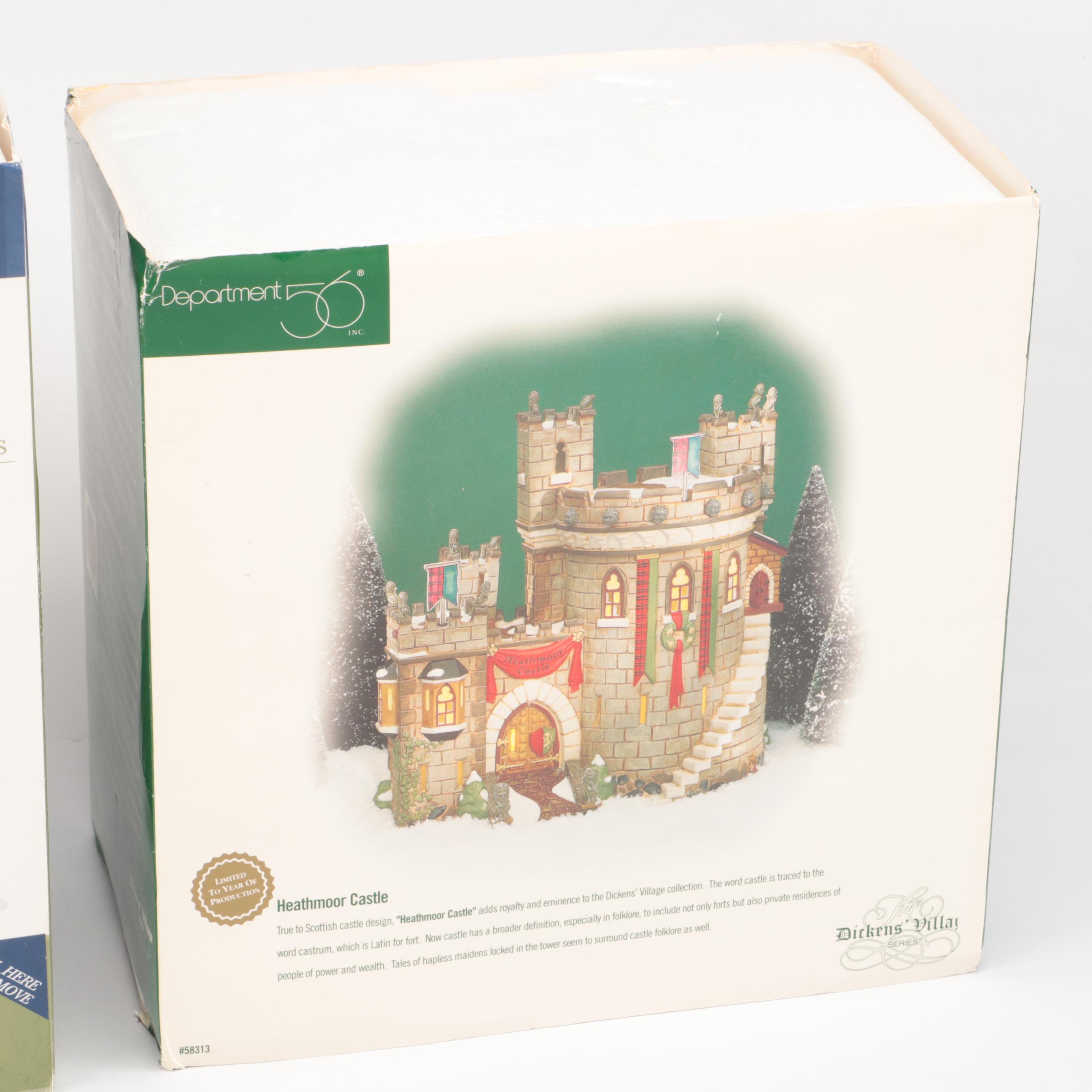 Department 56 Dickens' Village Buildings with Catalogues