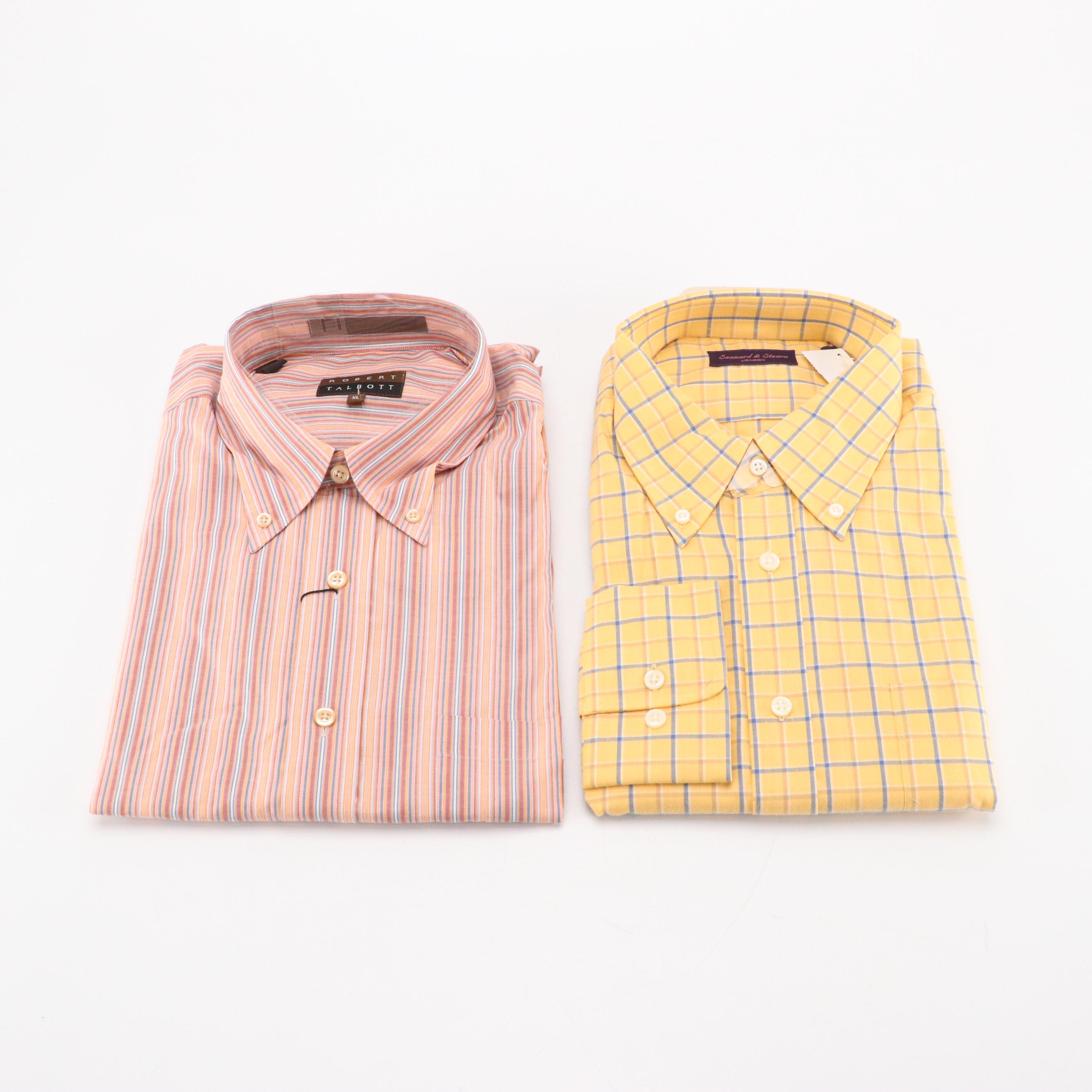 Men's Ralph Lauren, Tommy Hilfiger, Brooks Brothers, and More Button-Down Shirts