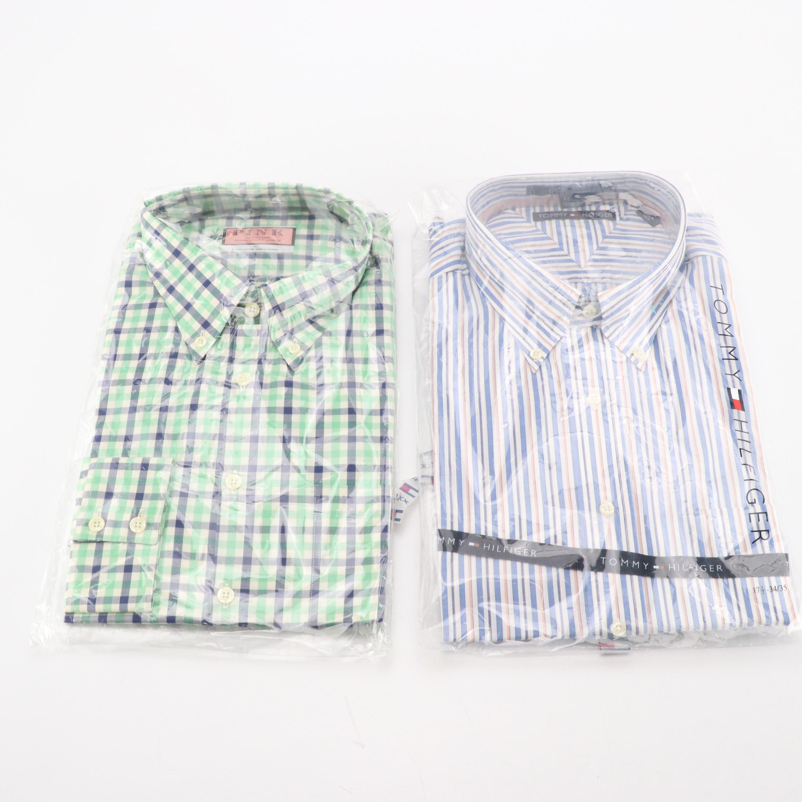 Men's Ralph Lauren, Tommy Hilfiger, Brooks Brothers, and More Button-Down Shirts