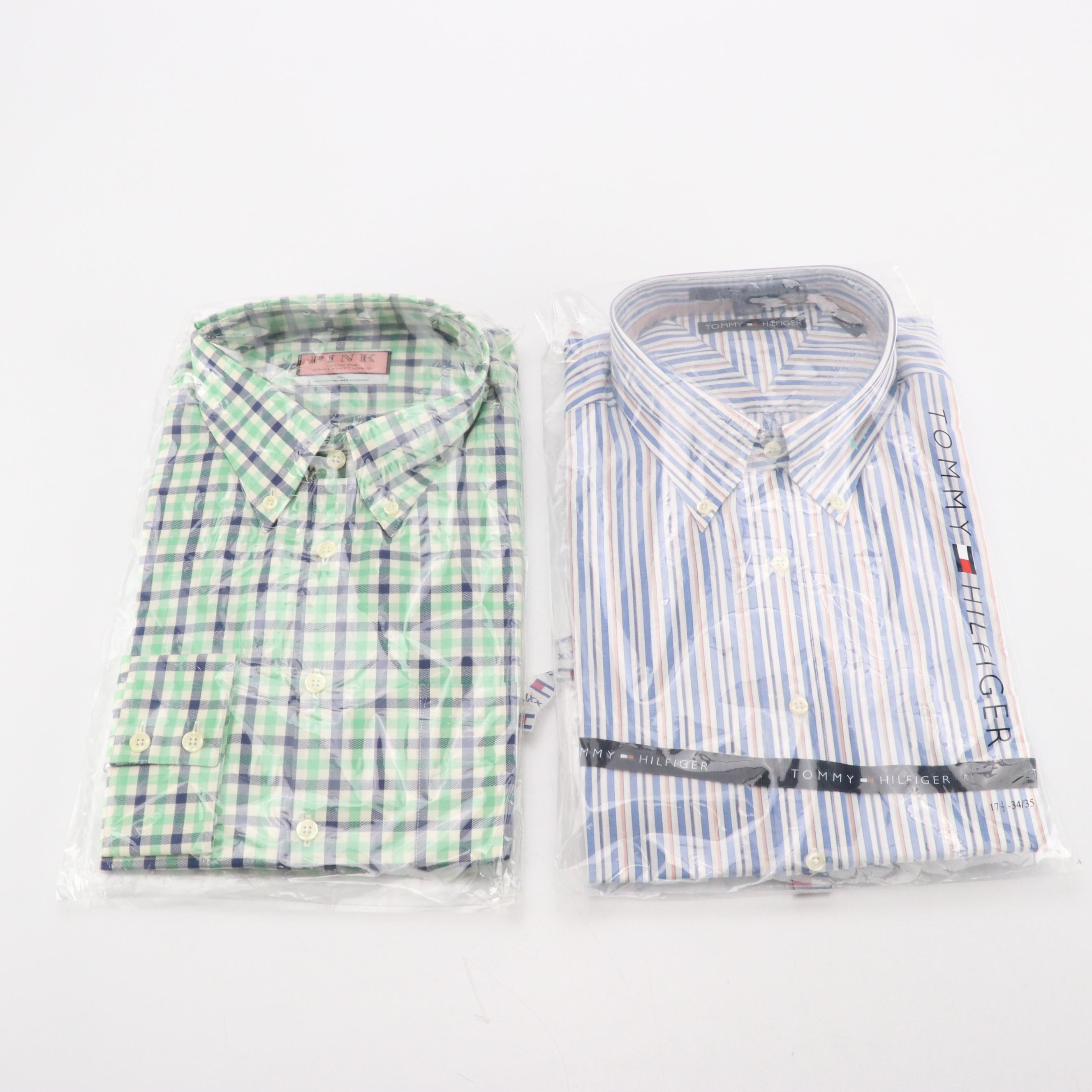 Men's Ralph Lauren, Tommy Hilfiger, Brooks Brothers, and More Button-Down Shirts