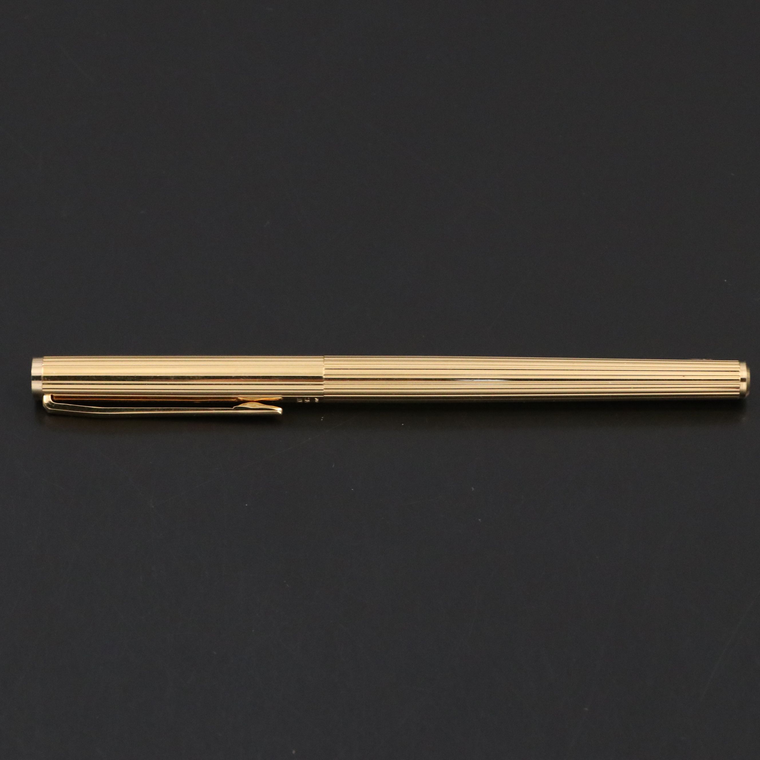 Montblanc Noblesse Gold Finish Fountain Pen with 14K Gold Fine Point Nib