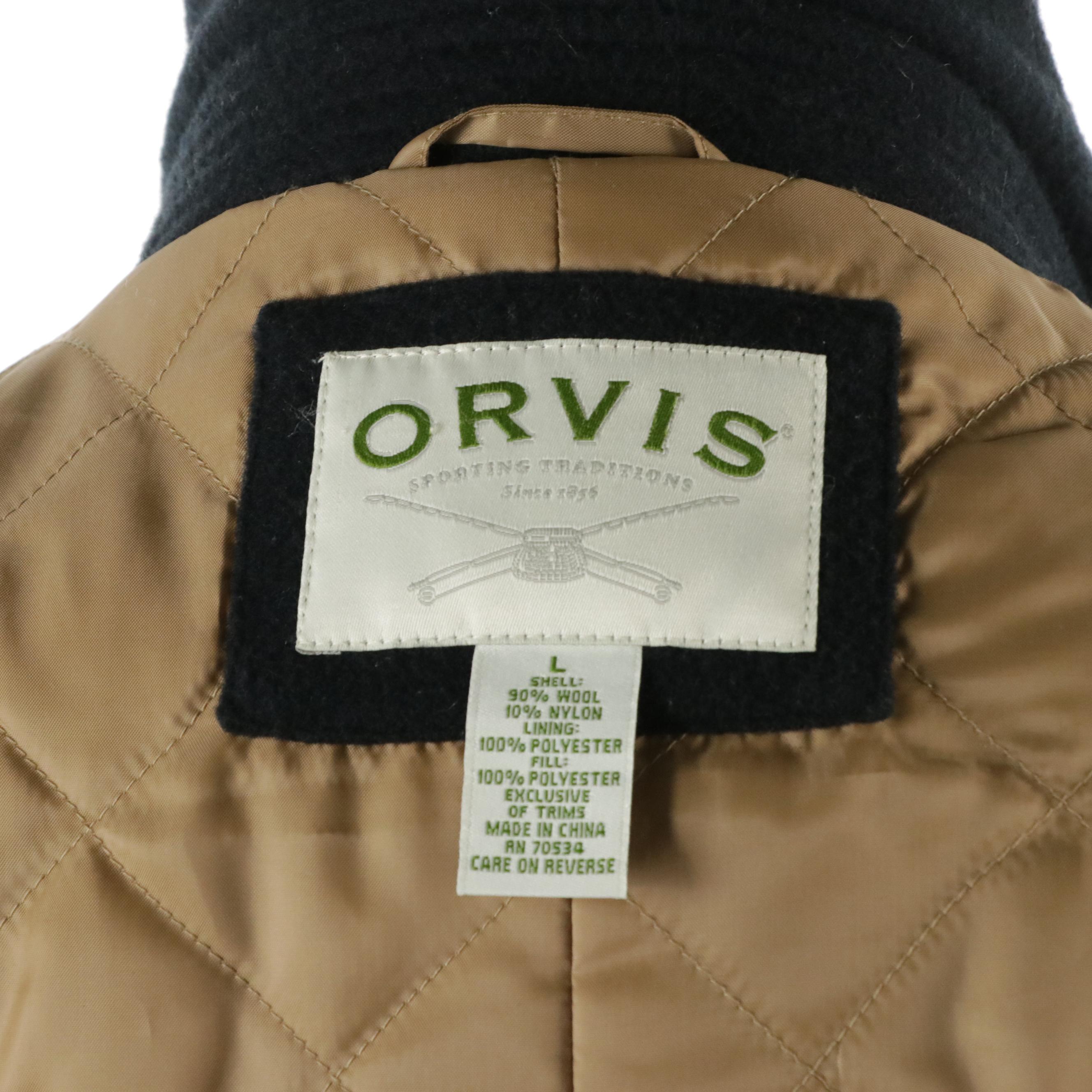 Men's Lauren Ralph Lauren Trench Coat, Orvis Wool Mid-Length Coat, Other Scarves