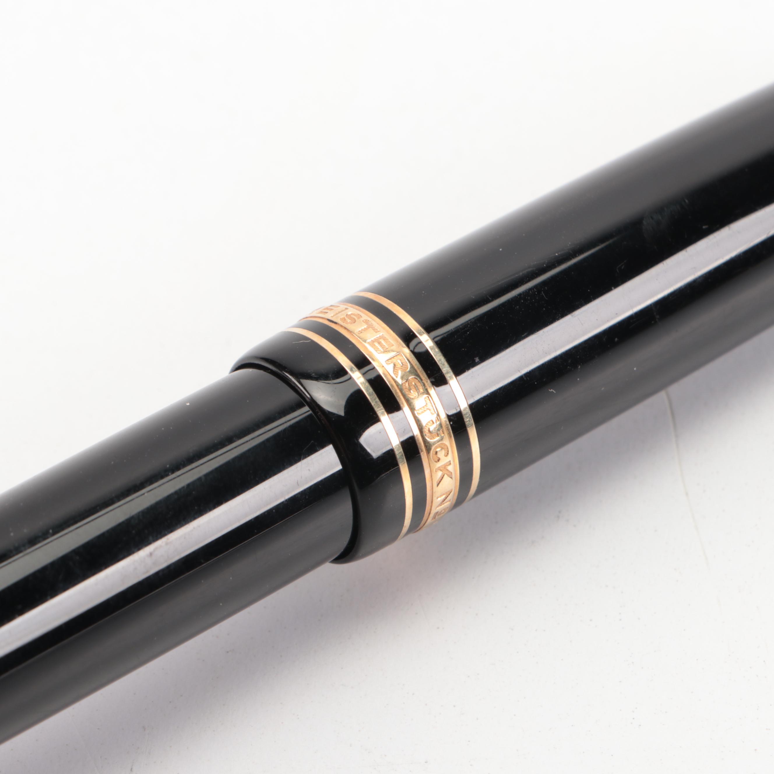 Montblanc Meisterstück No. 149 Black Fountain Pen with 14K Nib