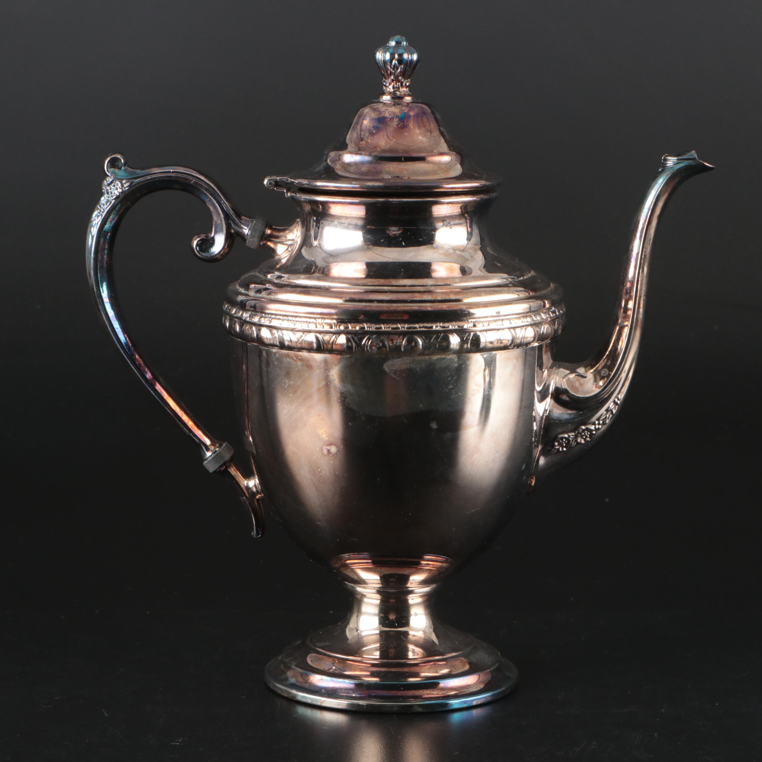 International Silver "Mayfield" Silver Plate Tea Service Pieces