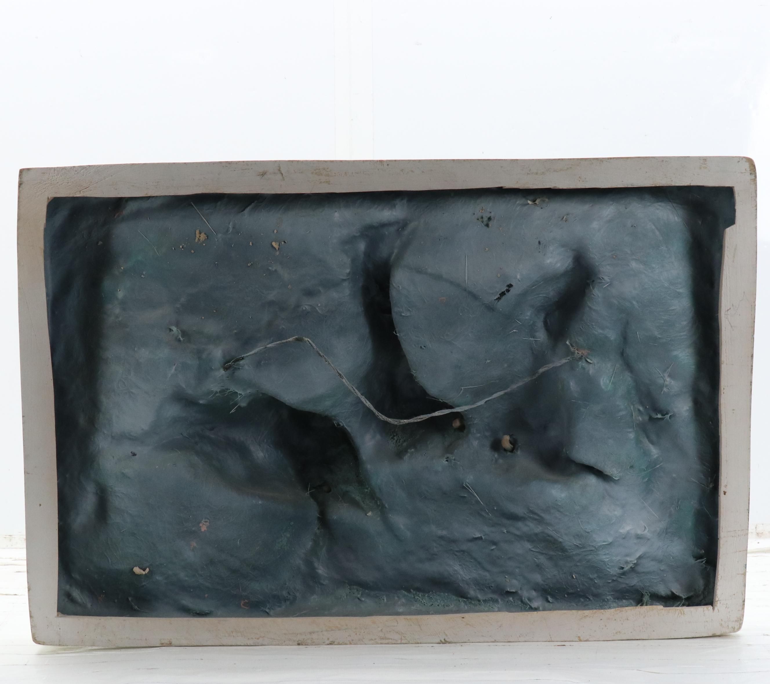 Fiberglass Relief Wall Panel After William Morris Hunt "The Flight of Night"