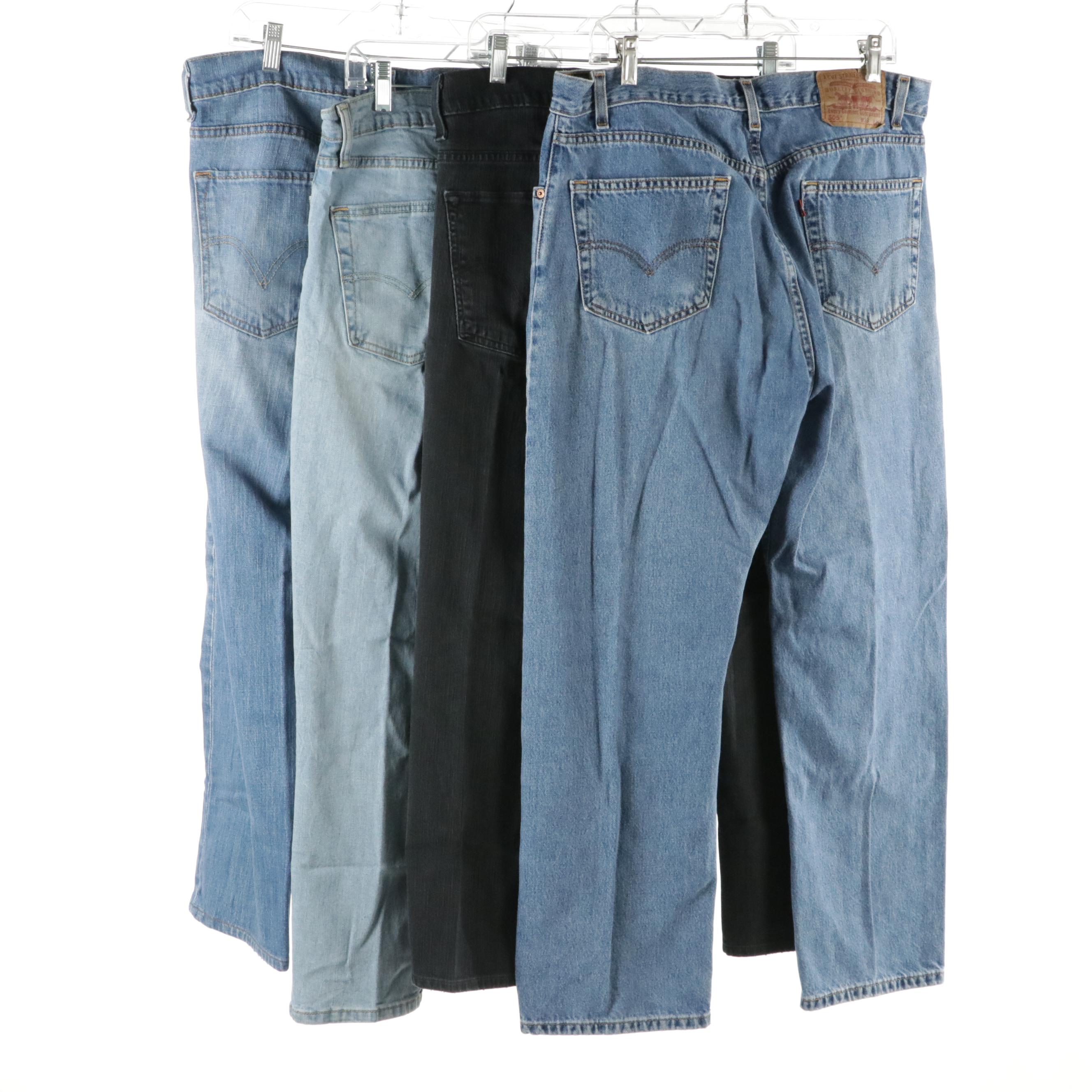 Men's Levis Strauss & Co. Skinny 511 and 505 Regular Fit Jeans