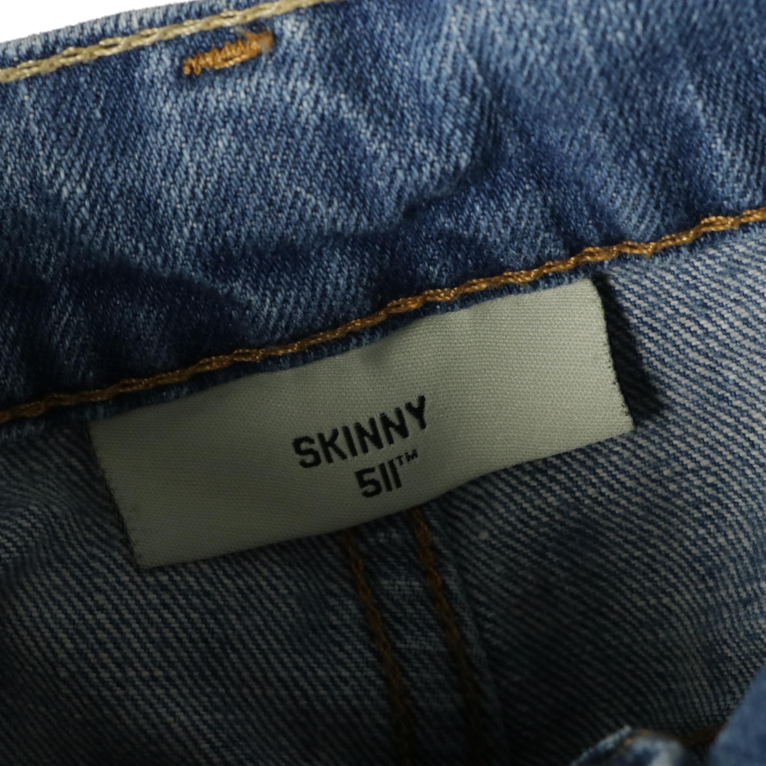 Men's Levis Strauss & Co. Skinny 511 and 505 Regular Fit Jeans