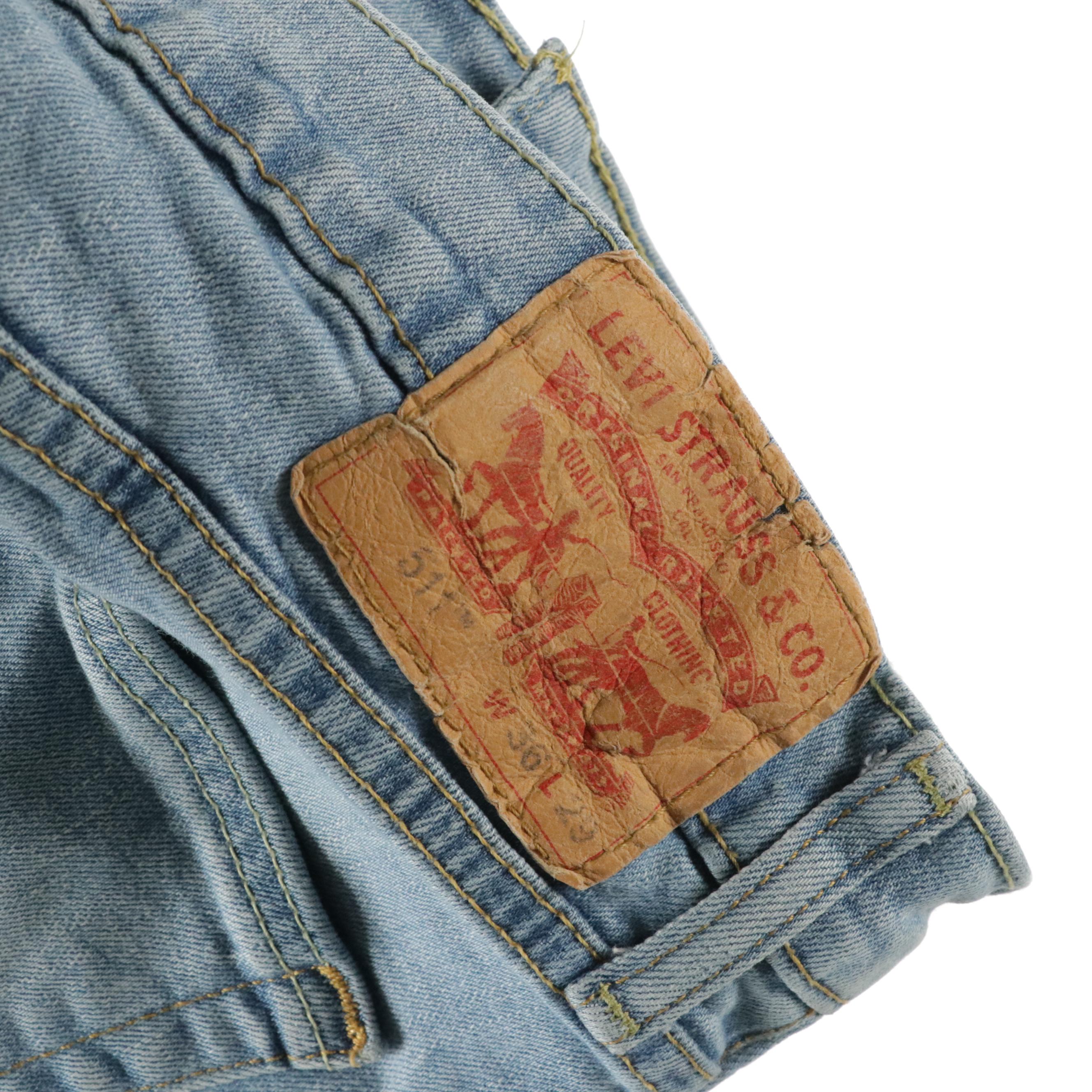 Men's Levis Strauss & Co. Skinny 511 and 505 Regular Fit Jeans