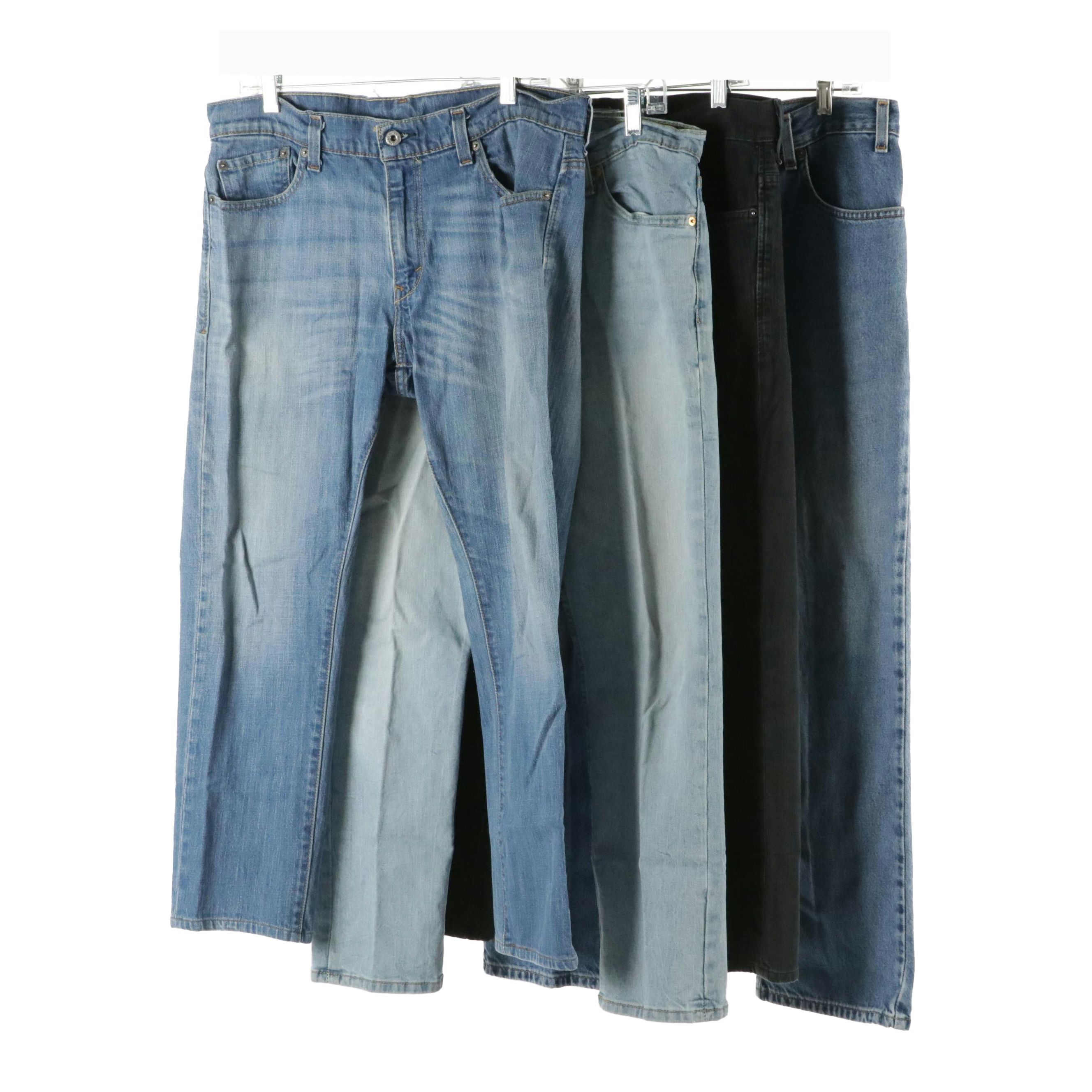 Men's Levis Strauss & Co. Skinny 511 and 505 Regular Fit Jeans