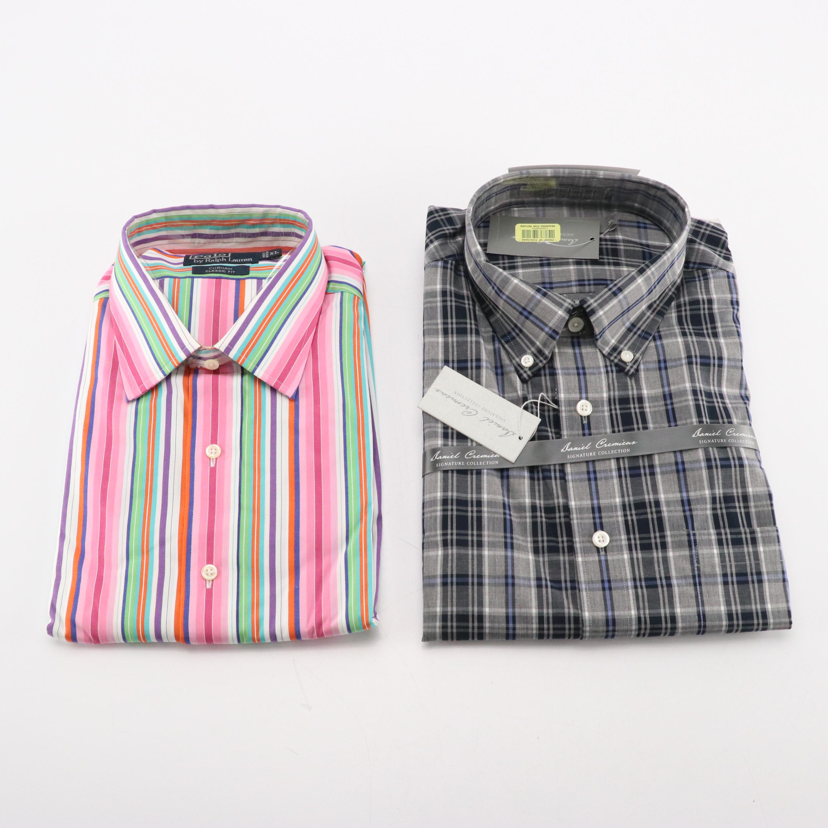 Men's Ralph Lauren, Tommy Hilfiger, Ike Behar, Other Long/Short Sleeve Shirts