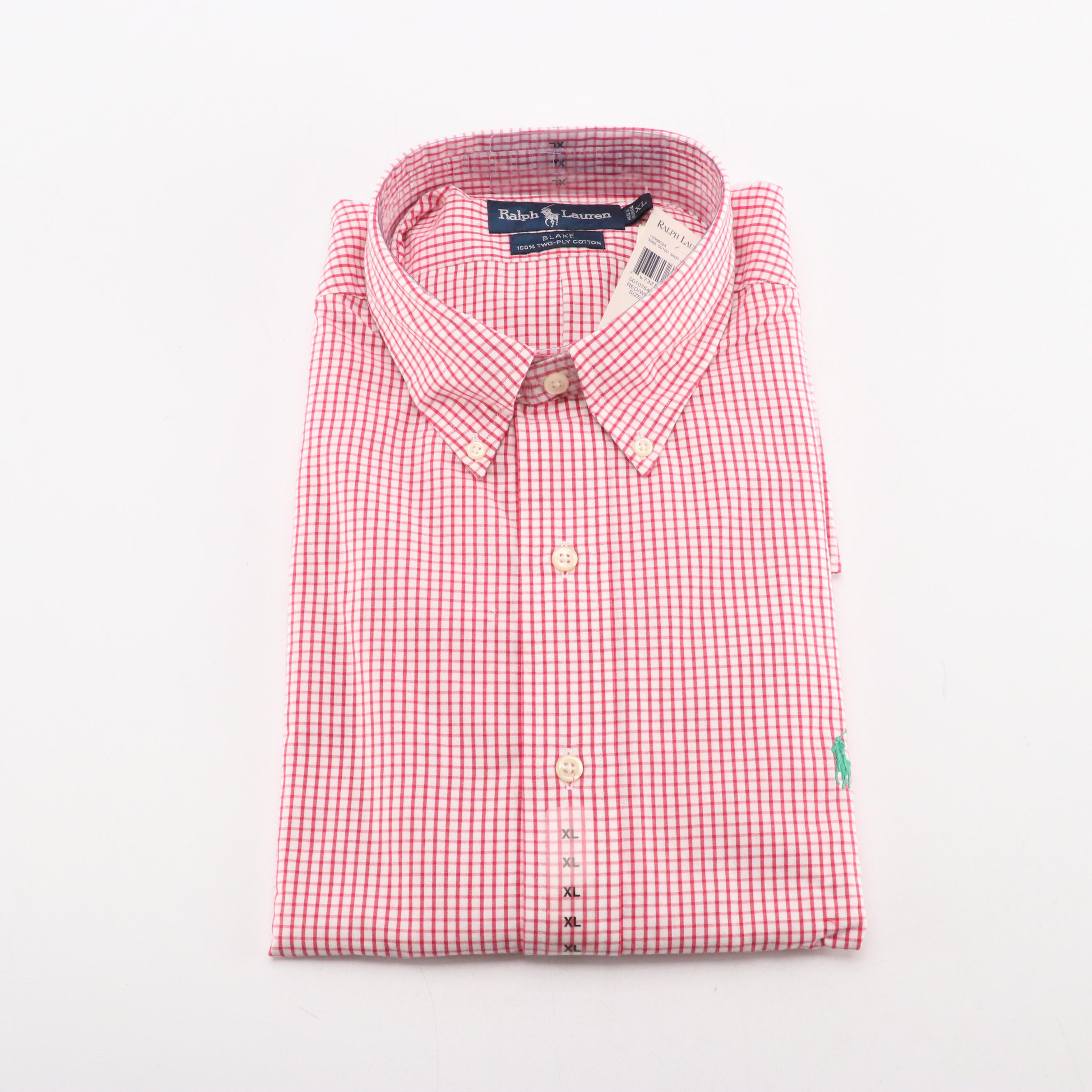 Men's Ralph Lauren, Tommy Hilfiger, Ike Behar, Other Long/Short Sleeve Shirts