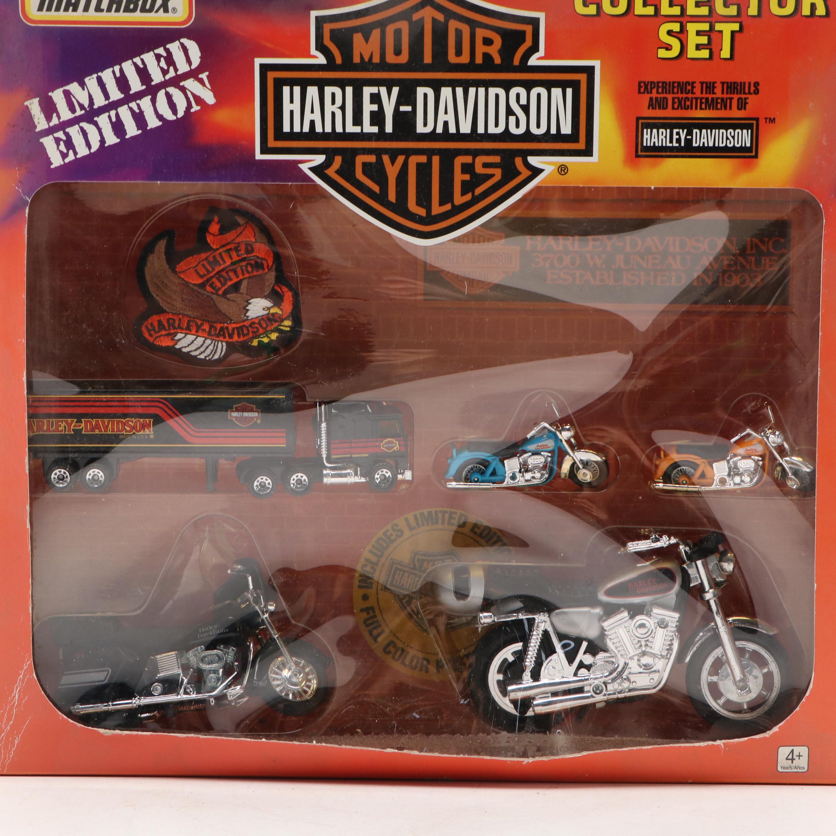 Matchbox and Maisto Harley-Davidson Vehicles