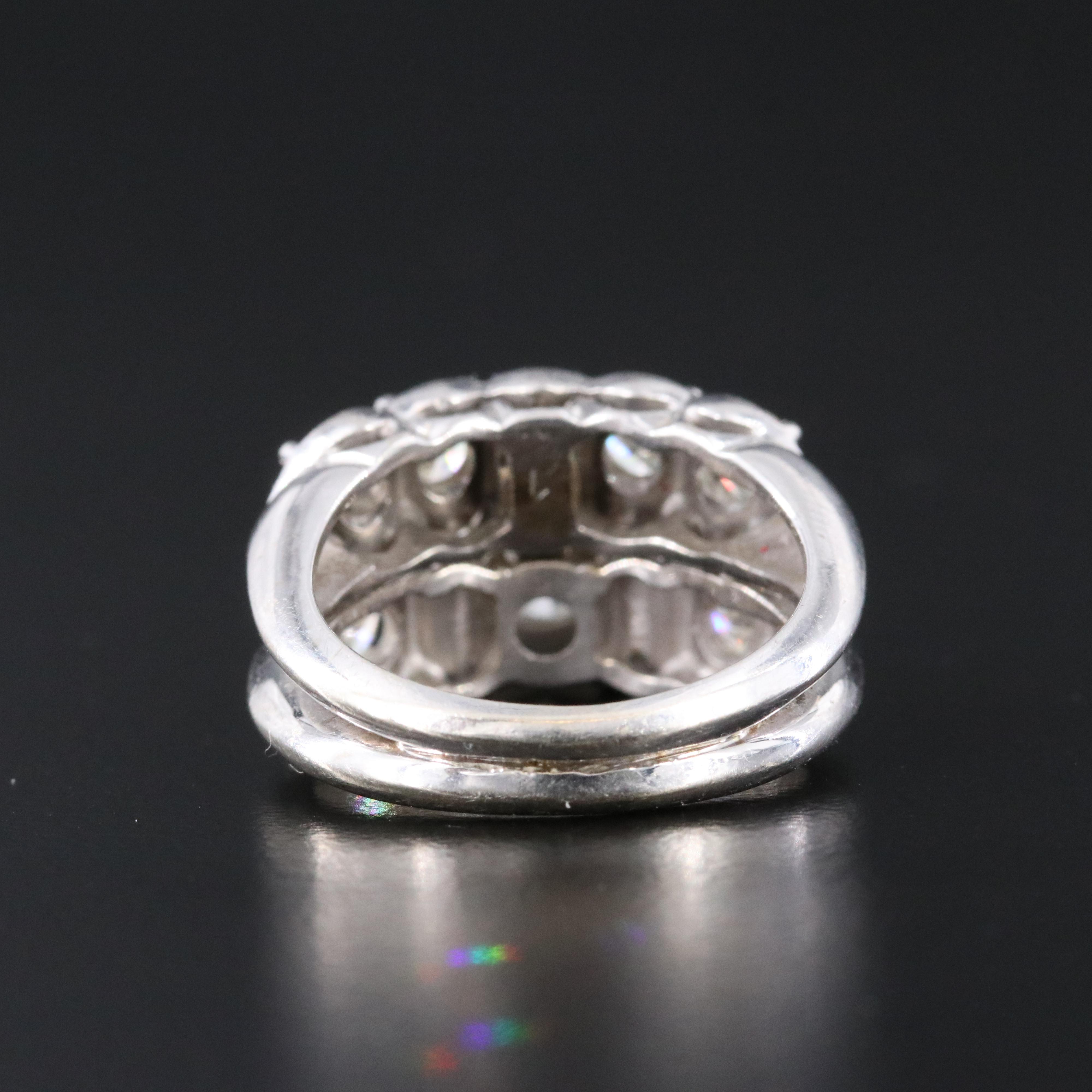 Vintage 14K 1.82 CTW Diamond Soldered Ring Set